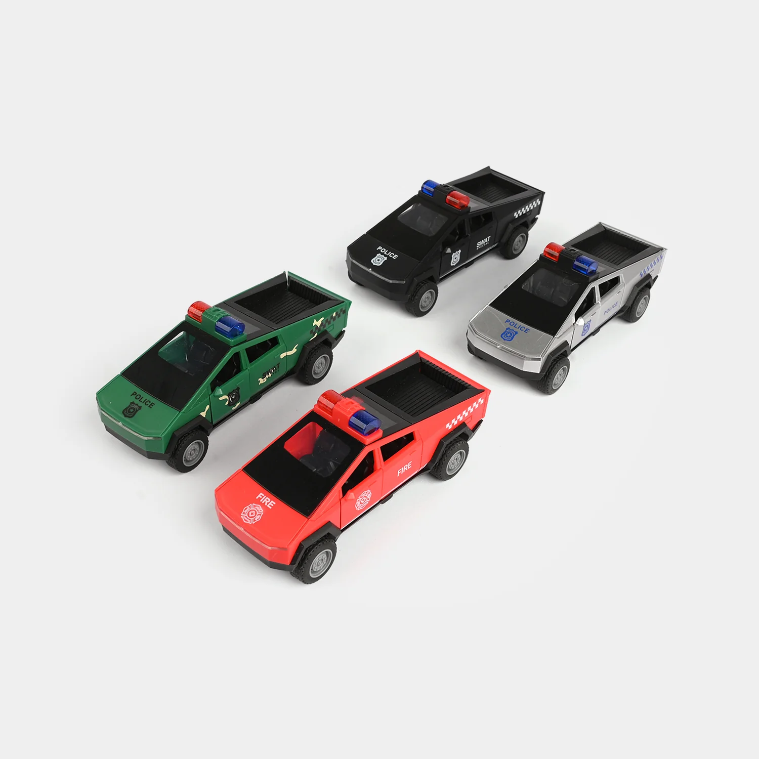 City Racing Armored Model Car Set for Kids