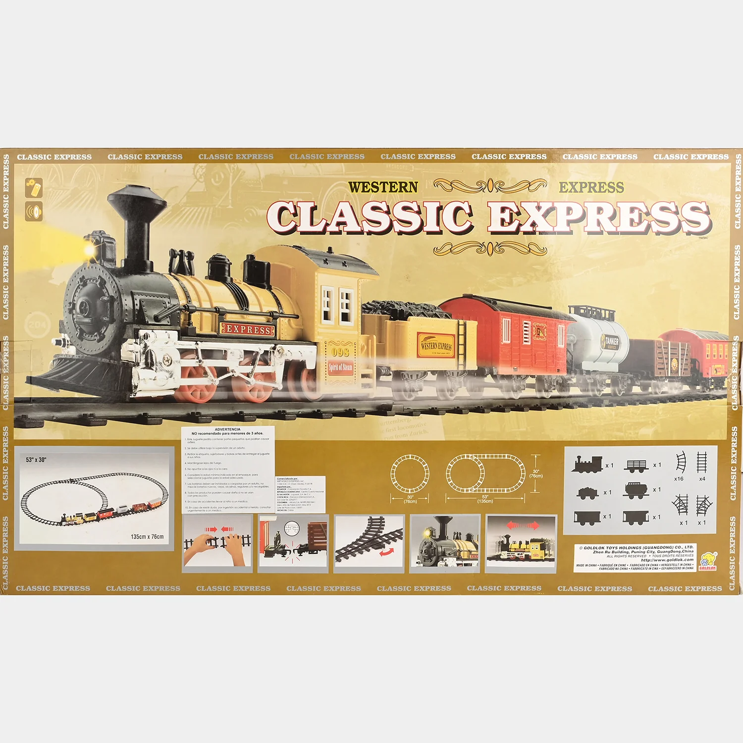 Classic Express Train Set - Image 5