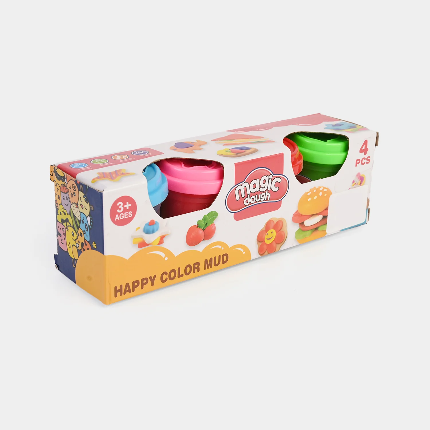 Magic Dough/Clay 4PCs - Image 3