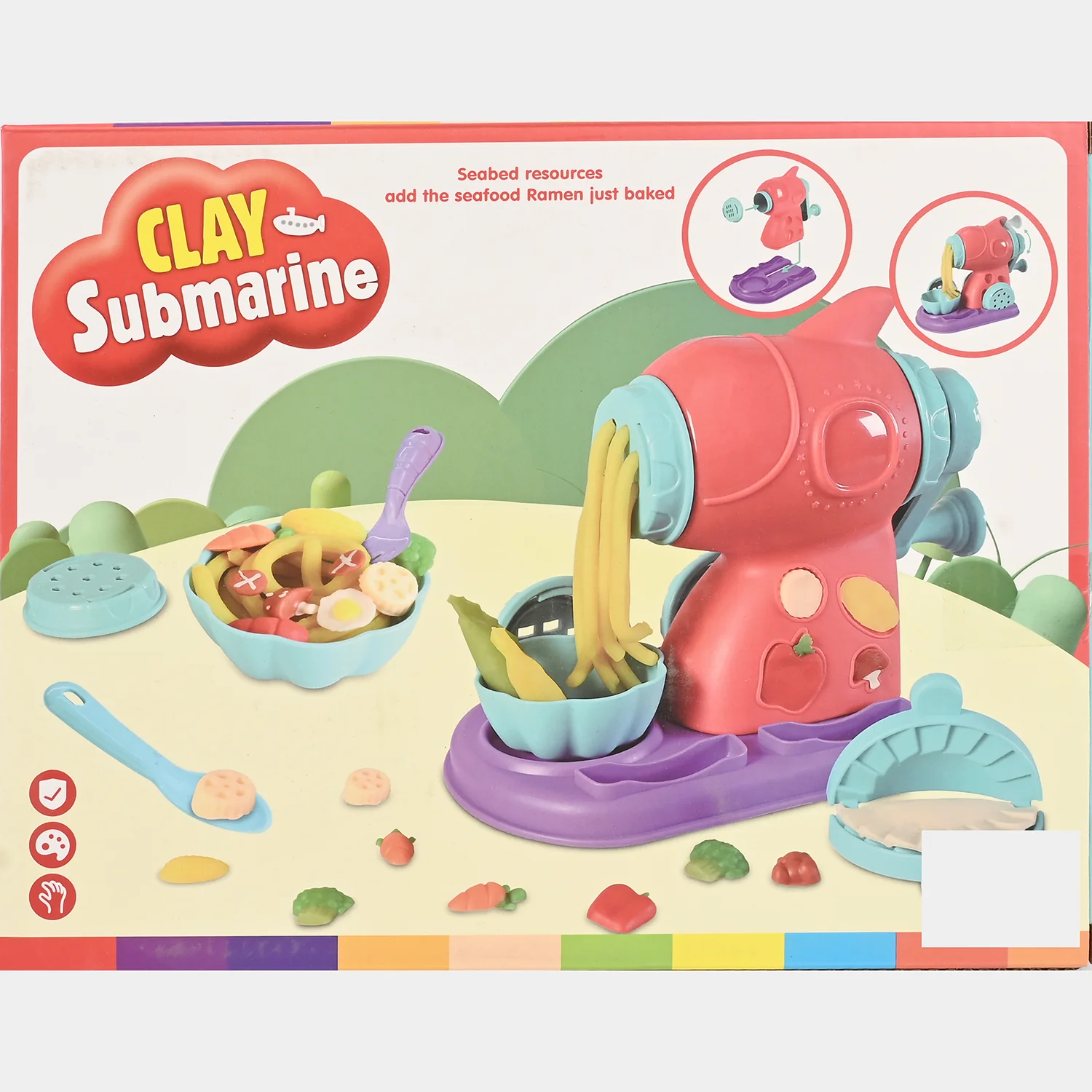 Clay Submarine Dough Play Set for Kids - Image 7
