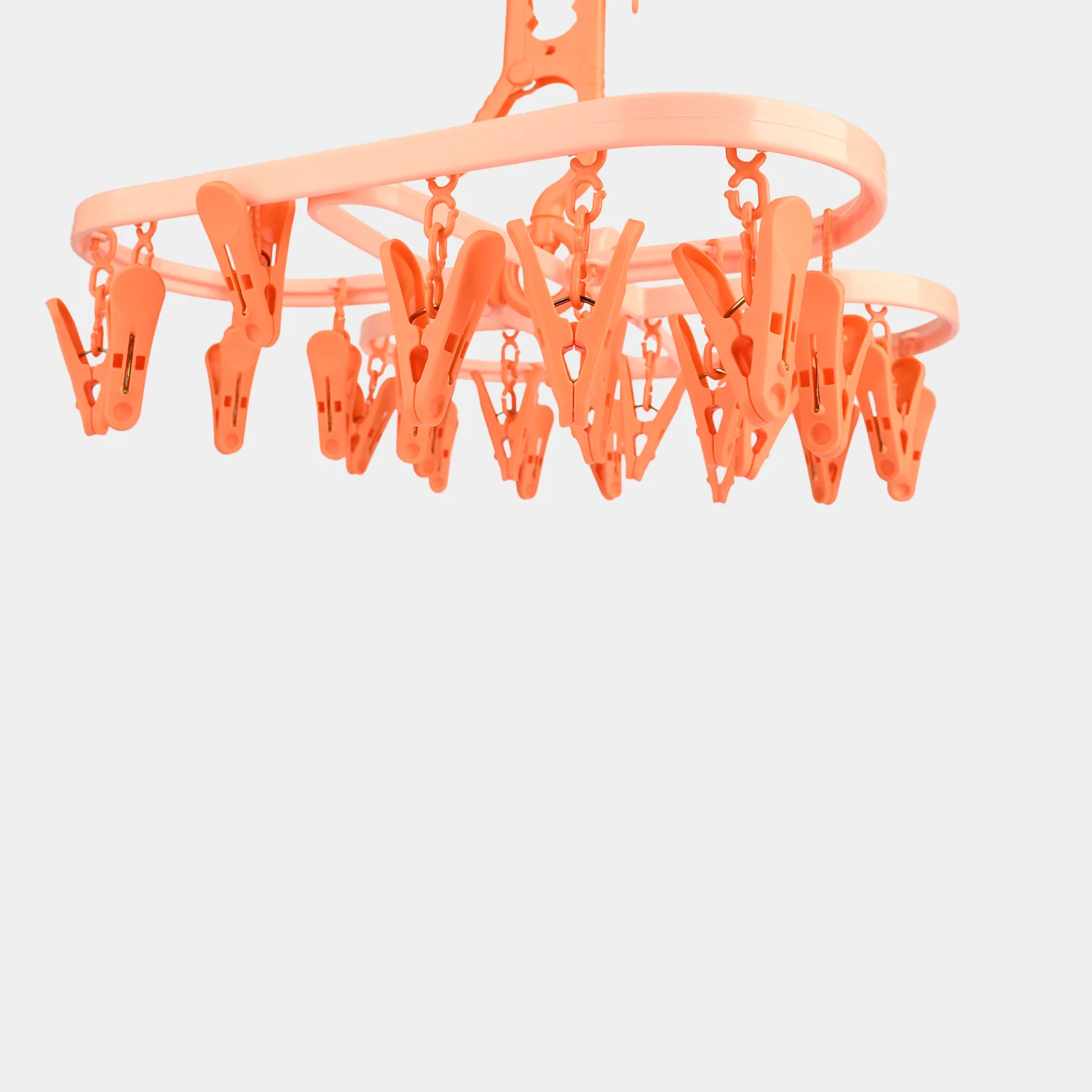 Laundry Cloth Hanger With Clips - Image 2