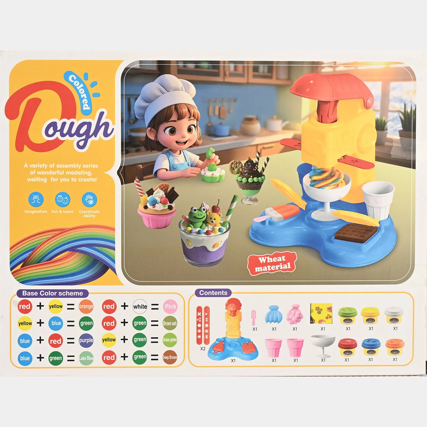Color Clay Set For Kids - Image 2