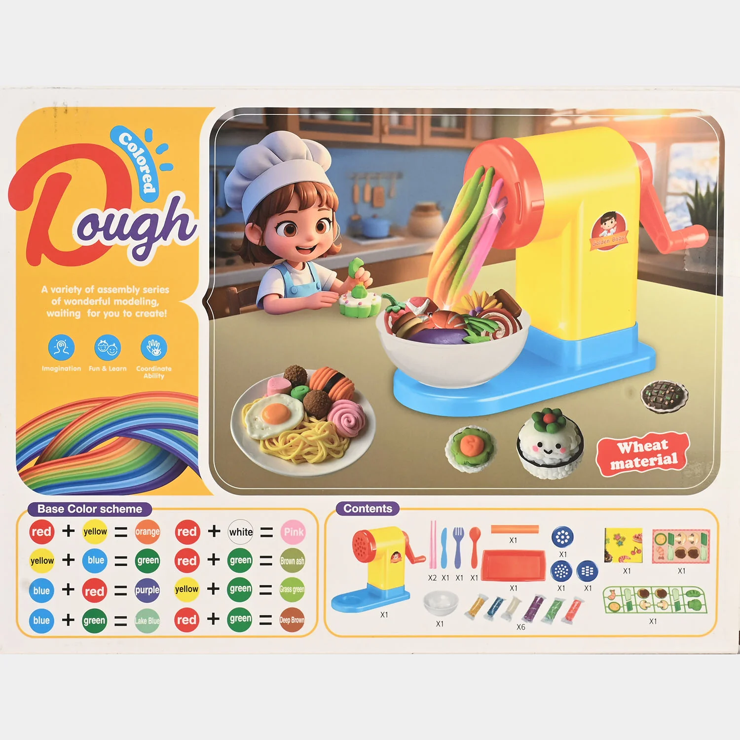 Color Clay Set For Kids - Image 2