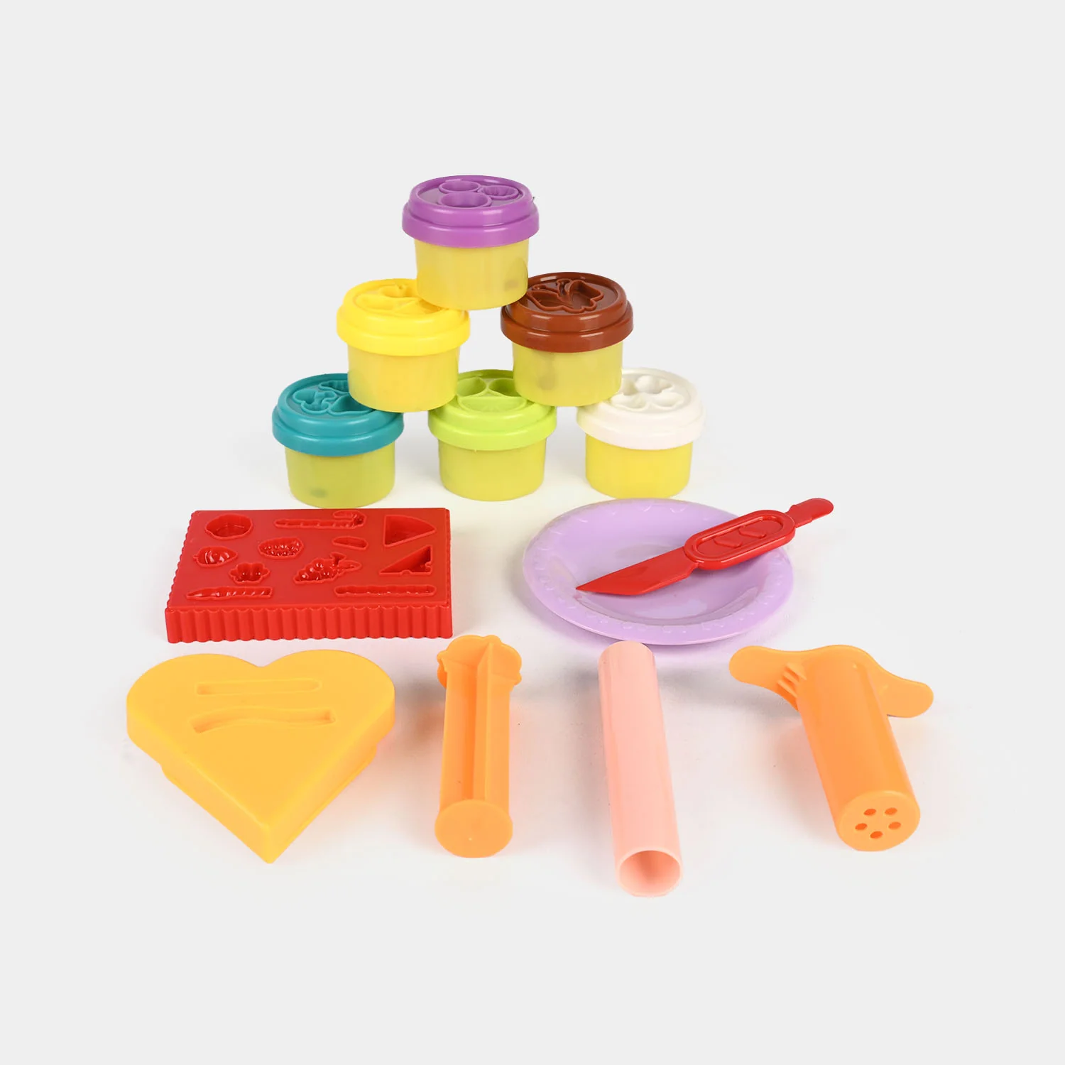 Assorted Wheat Plate Dough Toy - Image 2