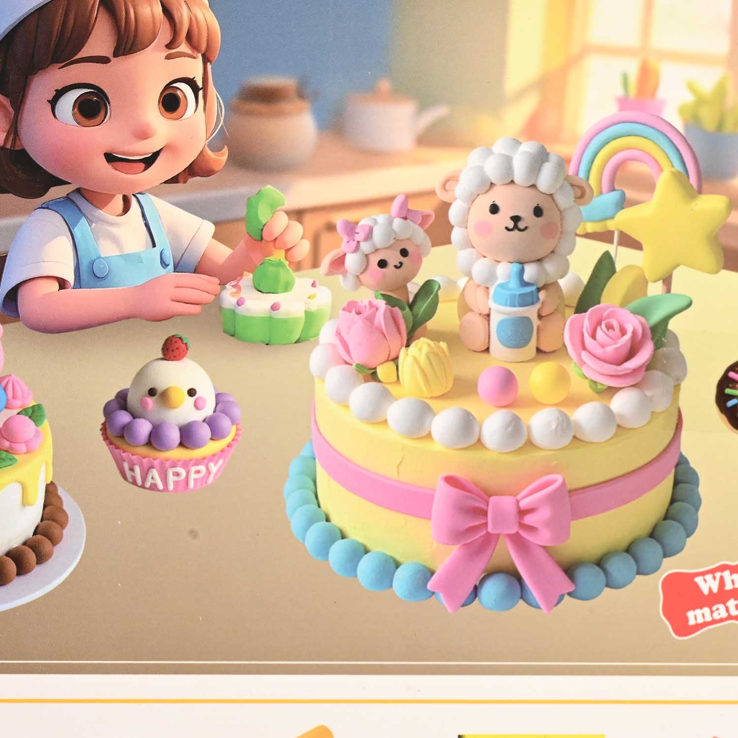 Color Clay Set For Kids - Image 2
