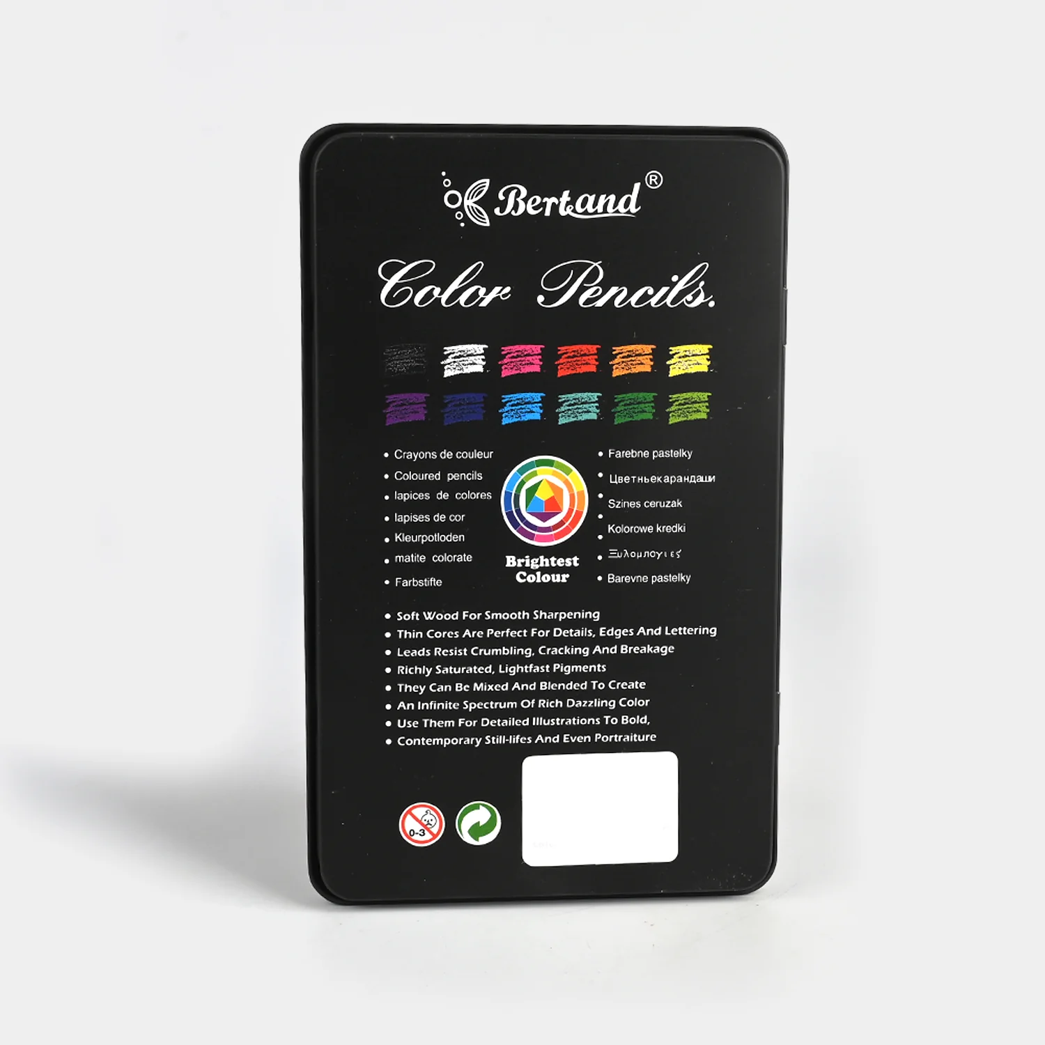 Vibrant Color Pencils | 12Pcs - Image 5