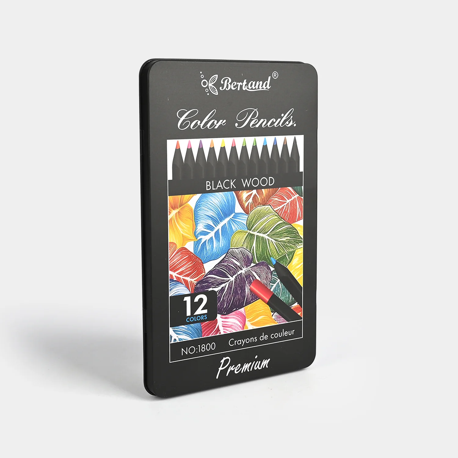 Vibrant Color Pencils | 12Pcs - Image 3