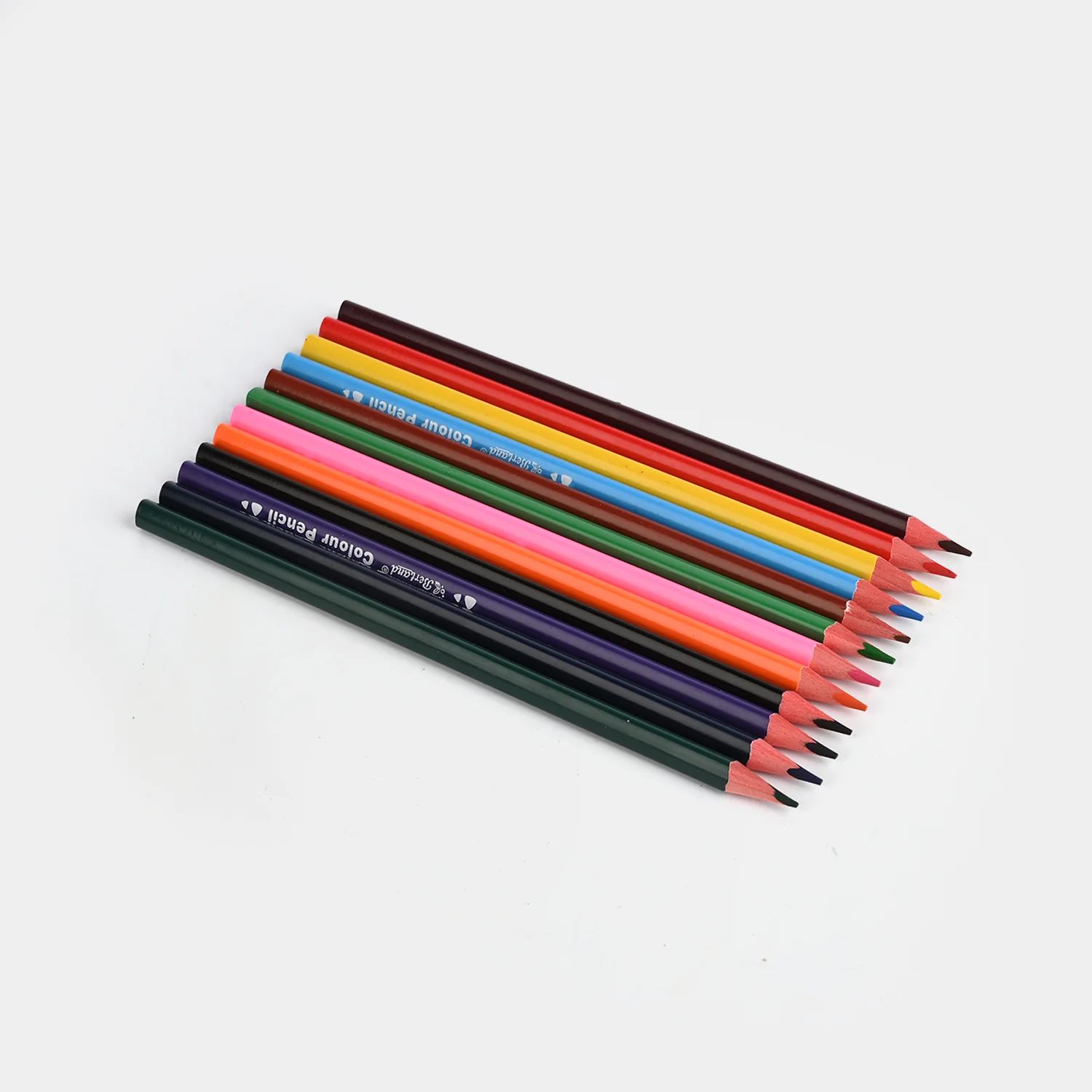 Vibrant Color Pencils | 12Pcs - Image 4