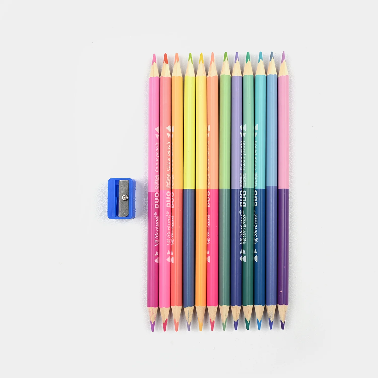 Vibrant Color Pencils | 12Pcs - Image 2