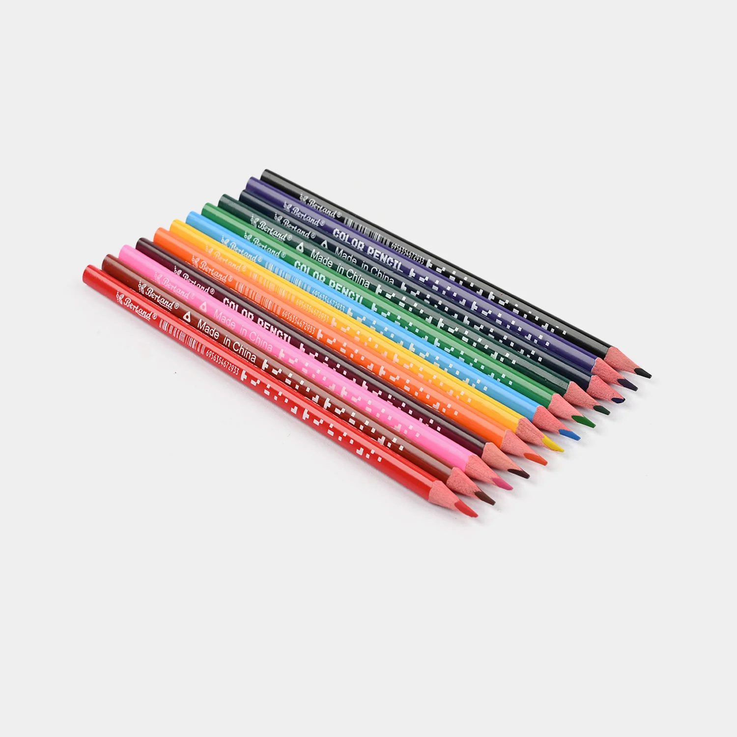 Vibrant Color Pencils | 12Pcs - Image 4