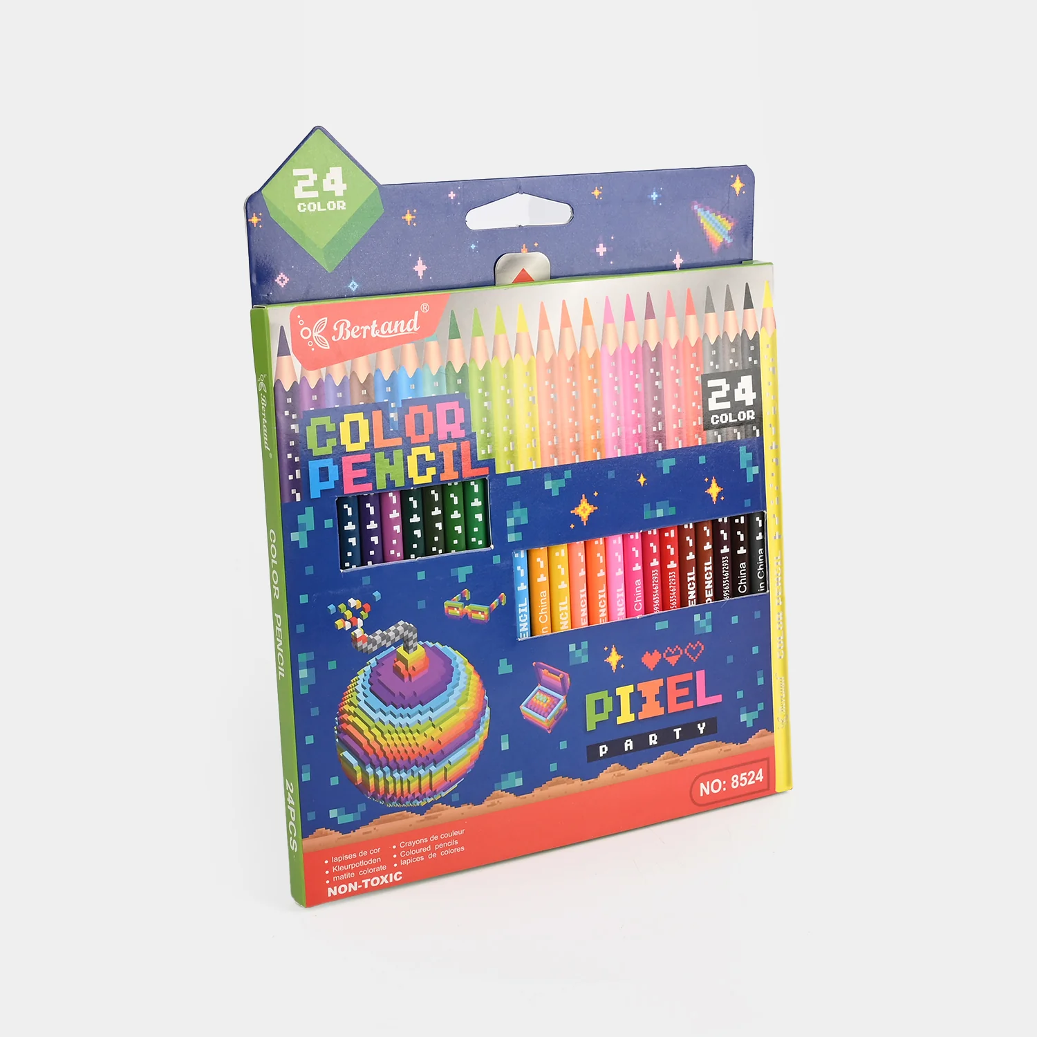 Color Pencil 8524 | 24Pcs - Image 3