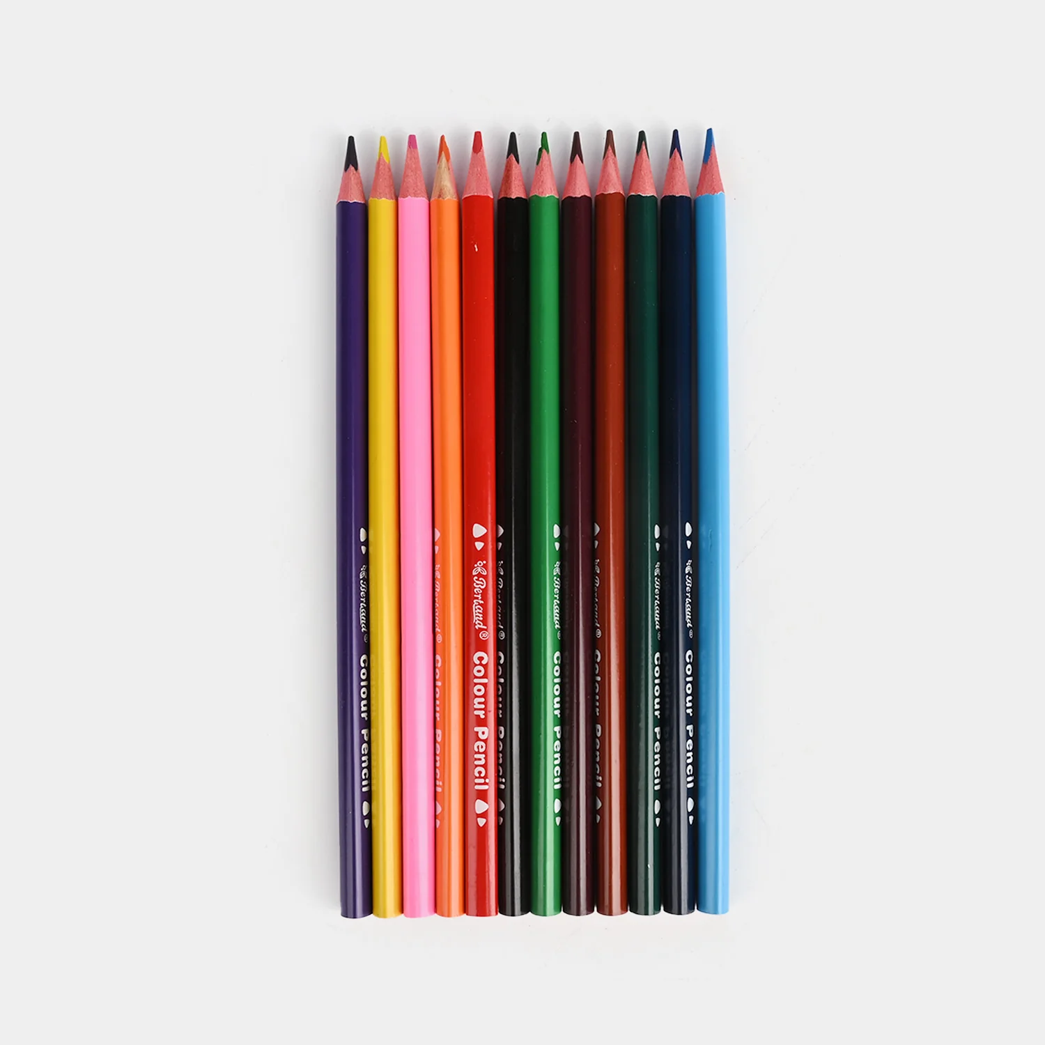 Vibrant Color Pencils | 12Pcs - Image 2
