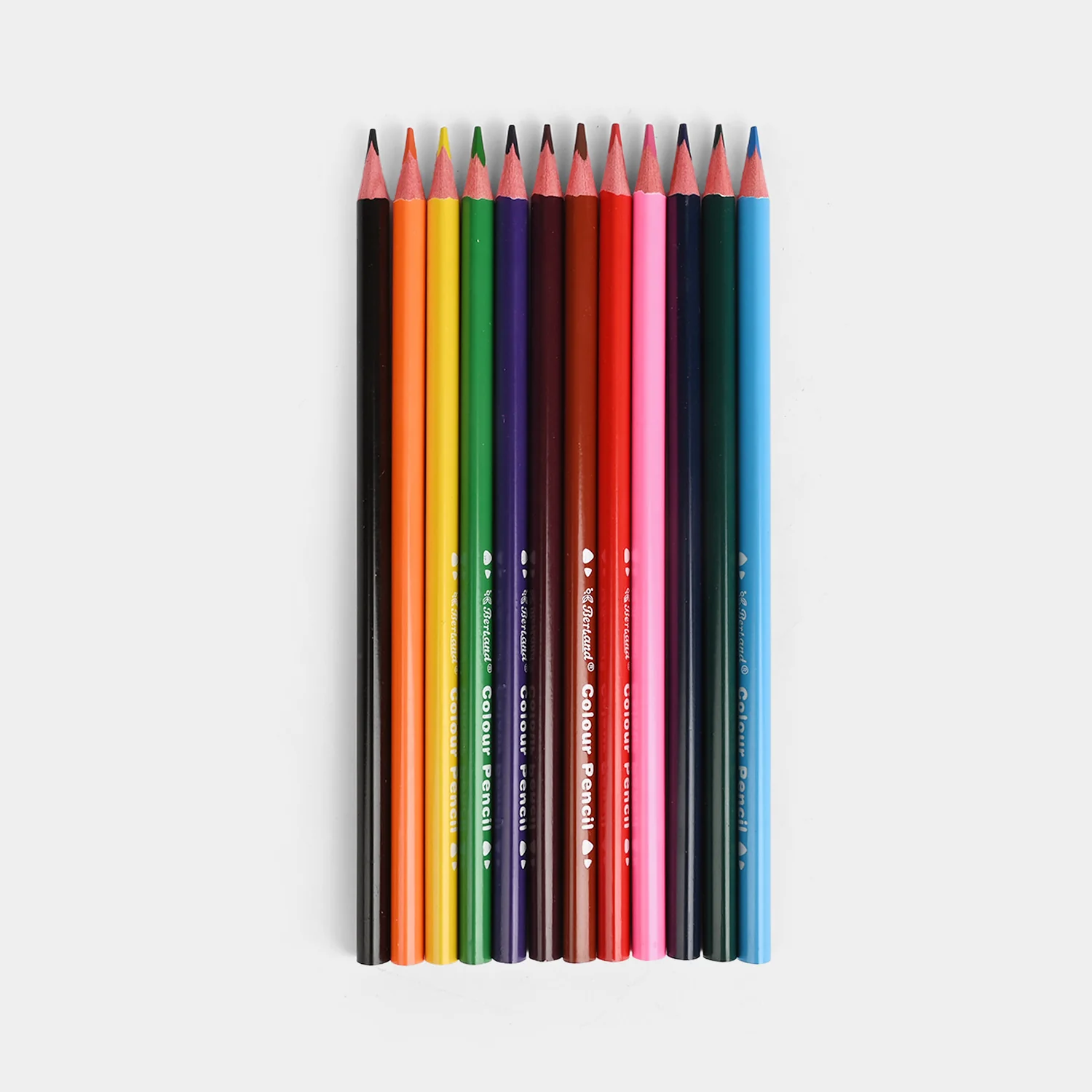Vibrant Color Pencils | 12Pcs - Image 2