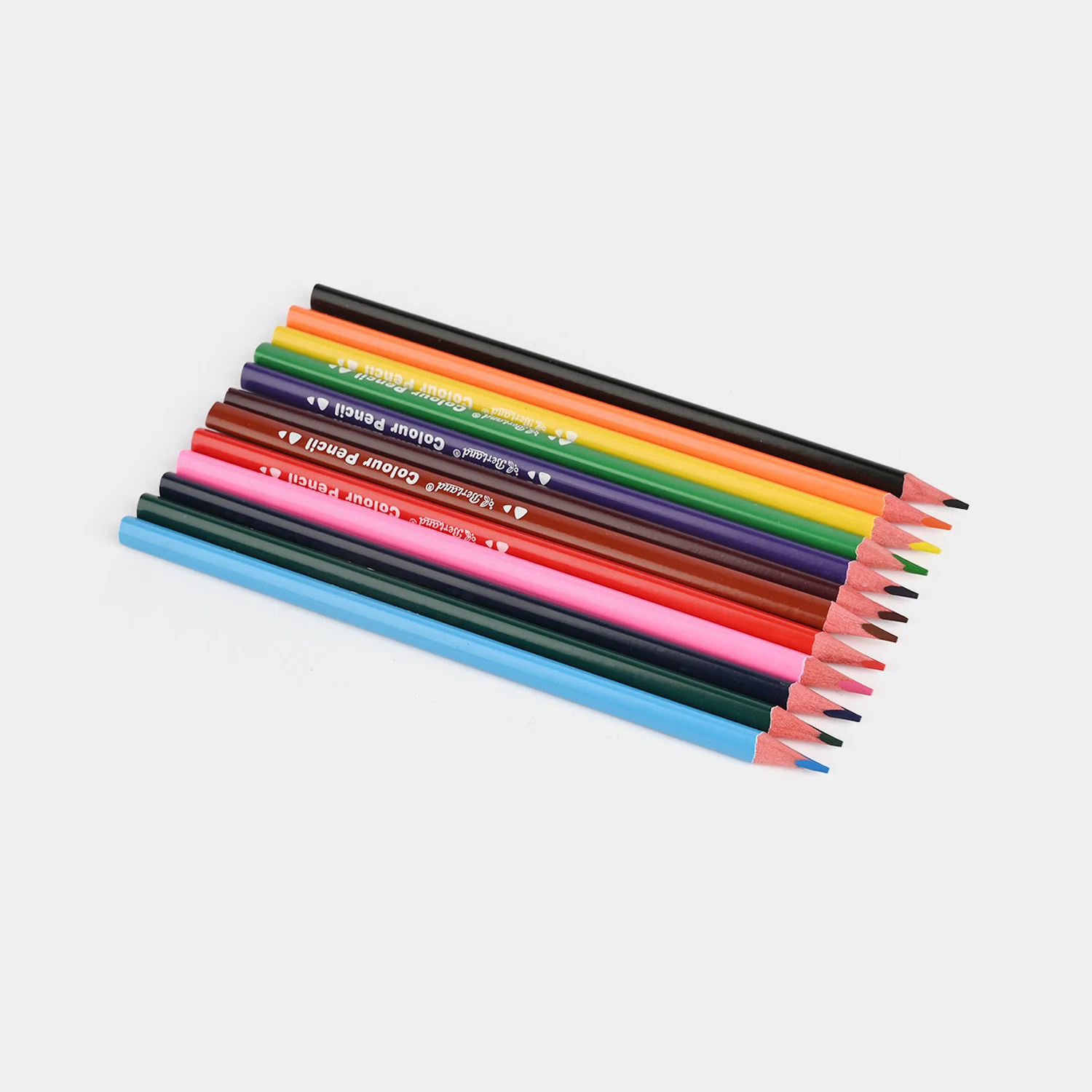 Vibrant Color Pencils | 12Pcs - Image 4