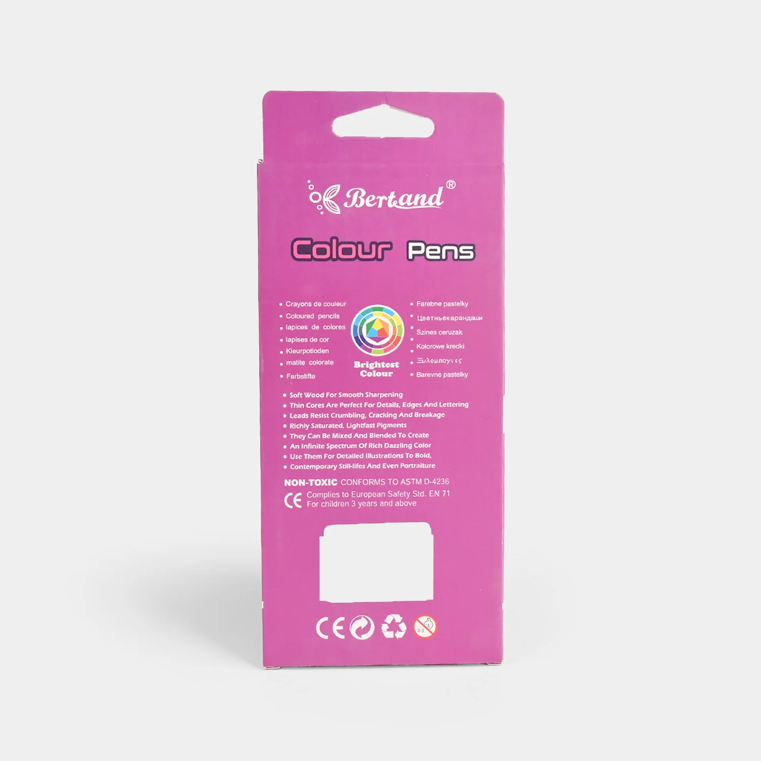 Vibrant Color Pencils | 12Pcs - Image 5