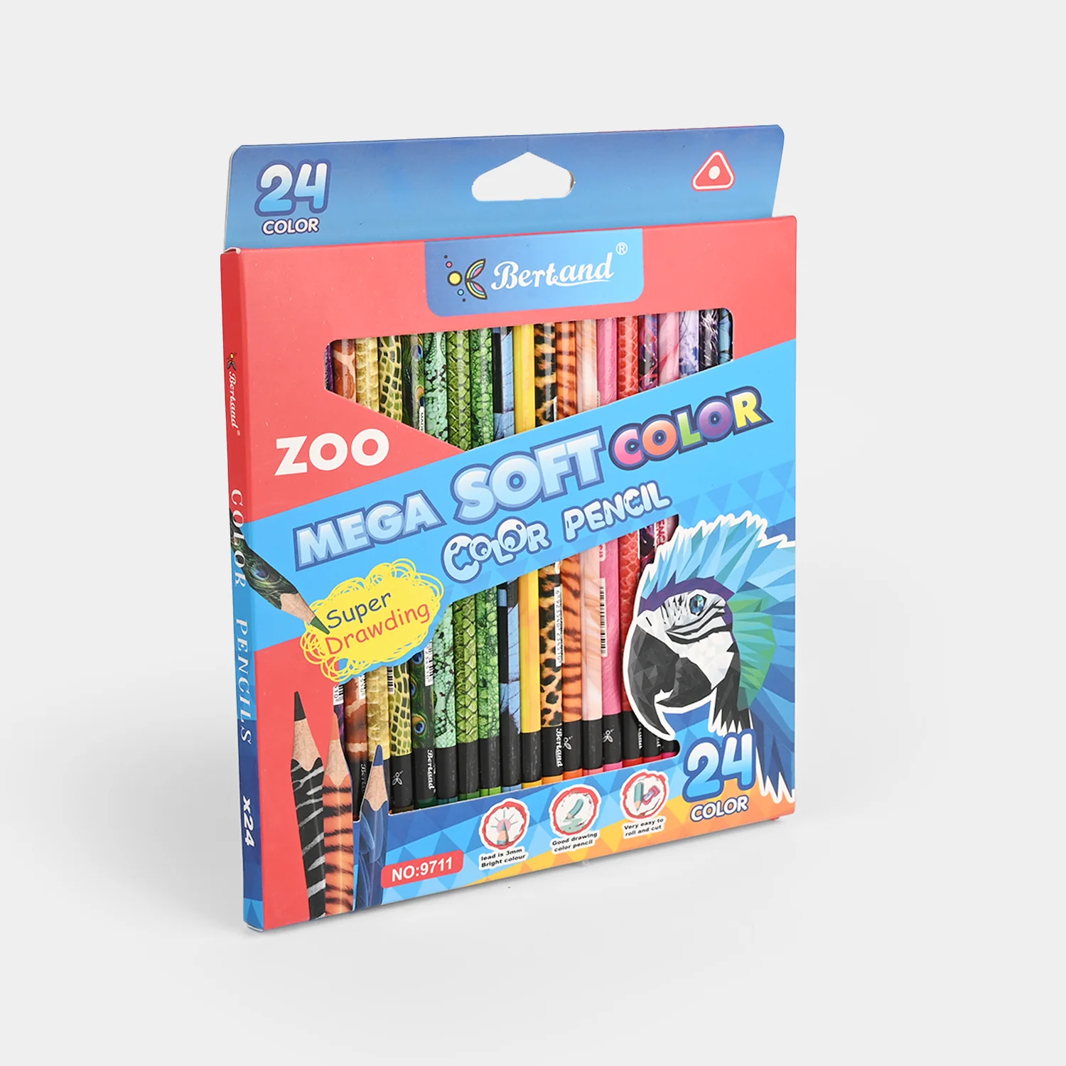 Color Pencil 9711 | 24Pcs - Image 3