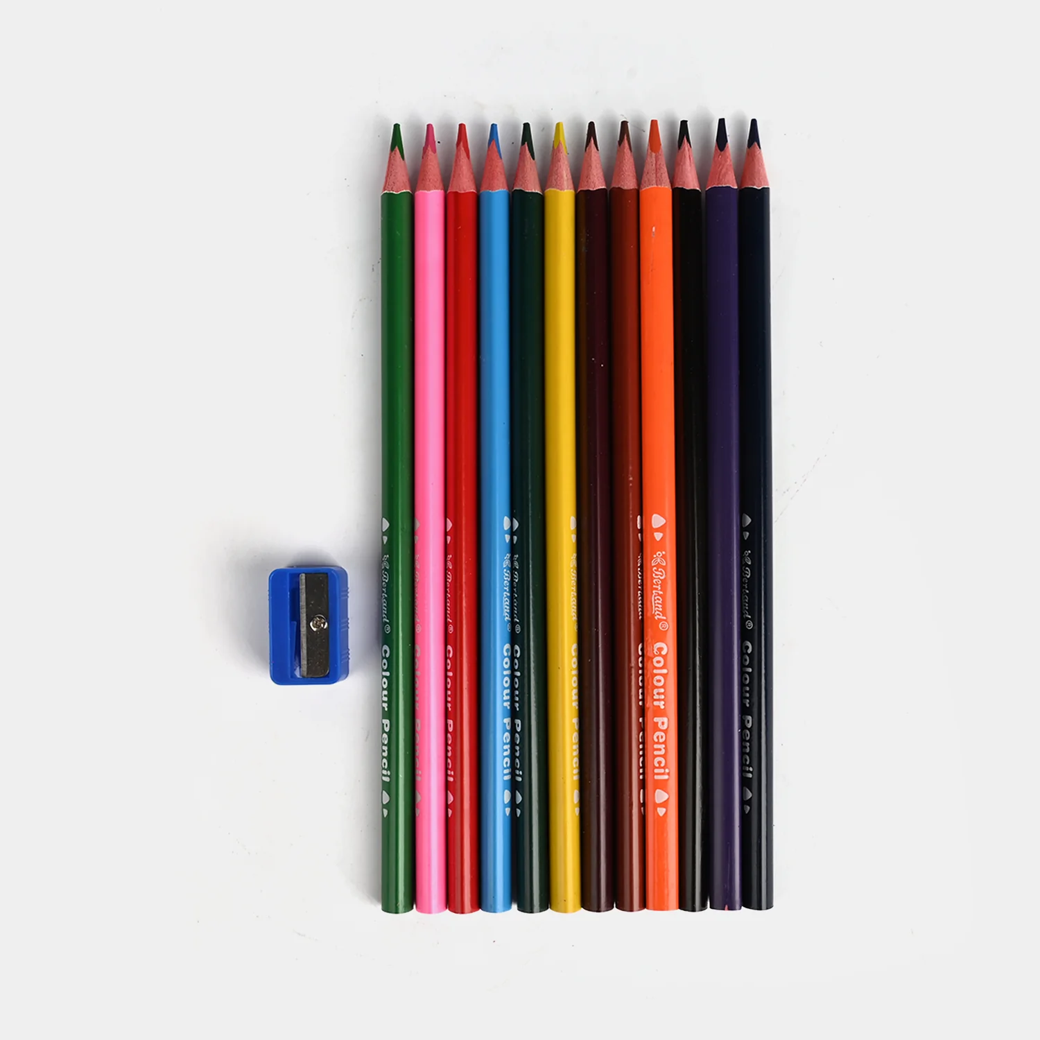 Vibrant Color Pencils | 12Pcs - Image 2