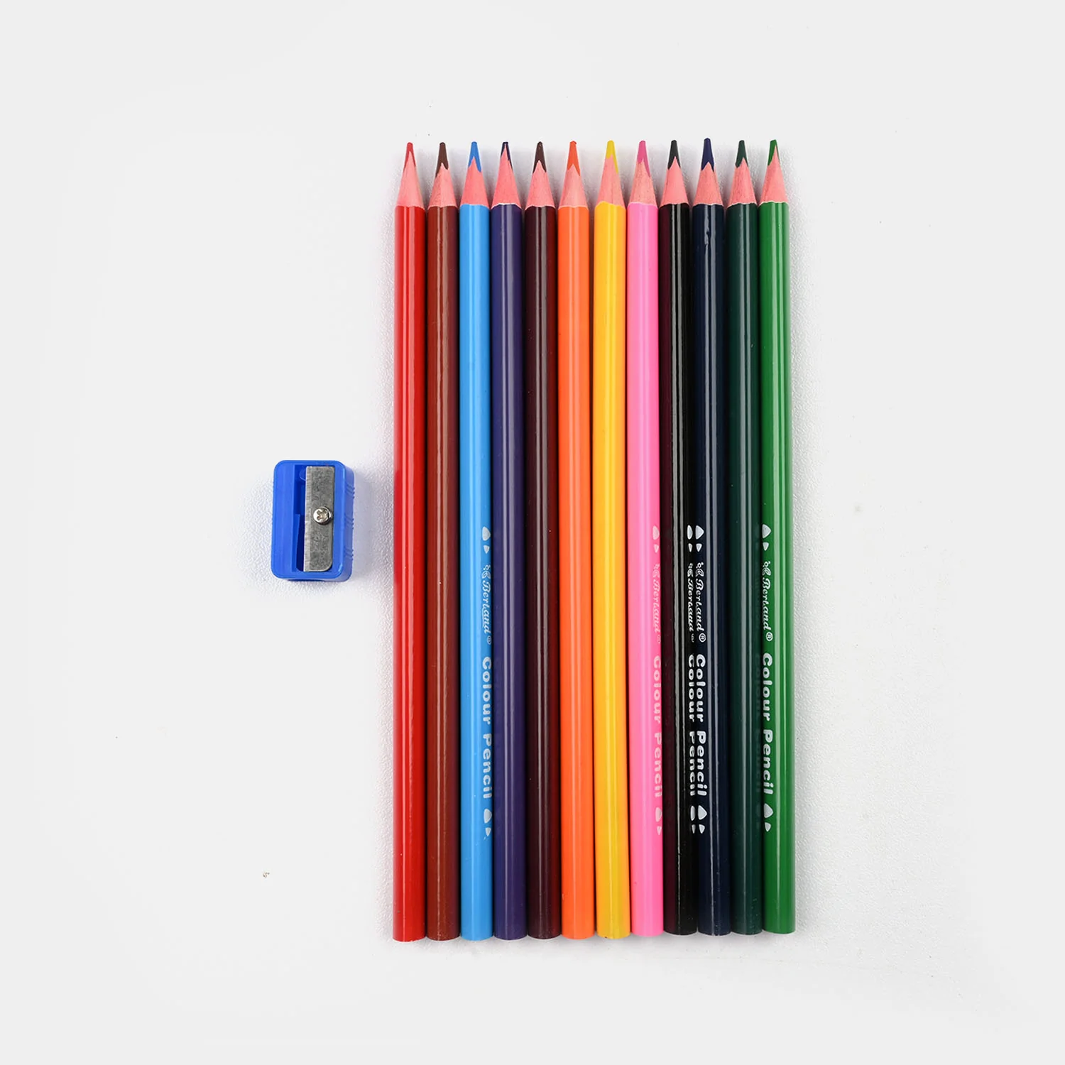 Vibrant Color Pencils | 12Pcs - Image 2