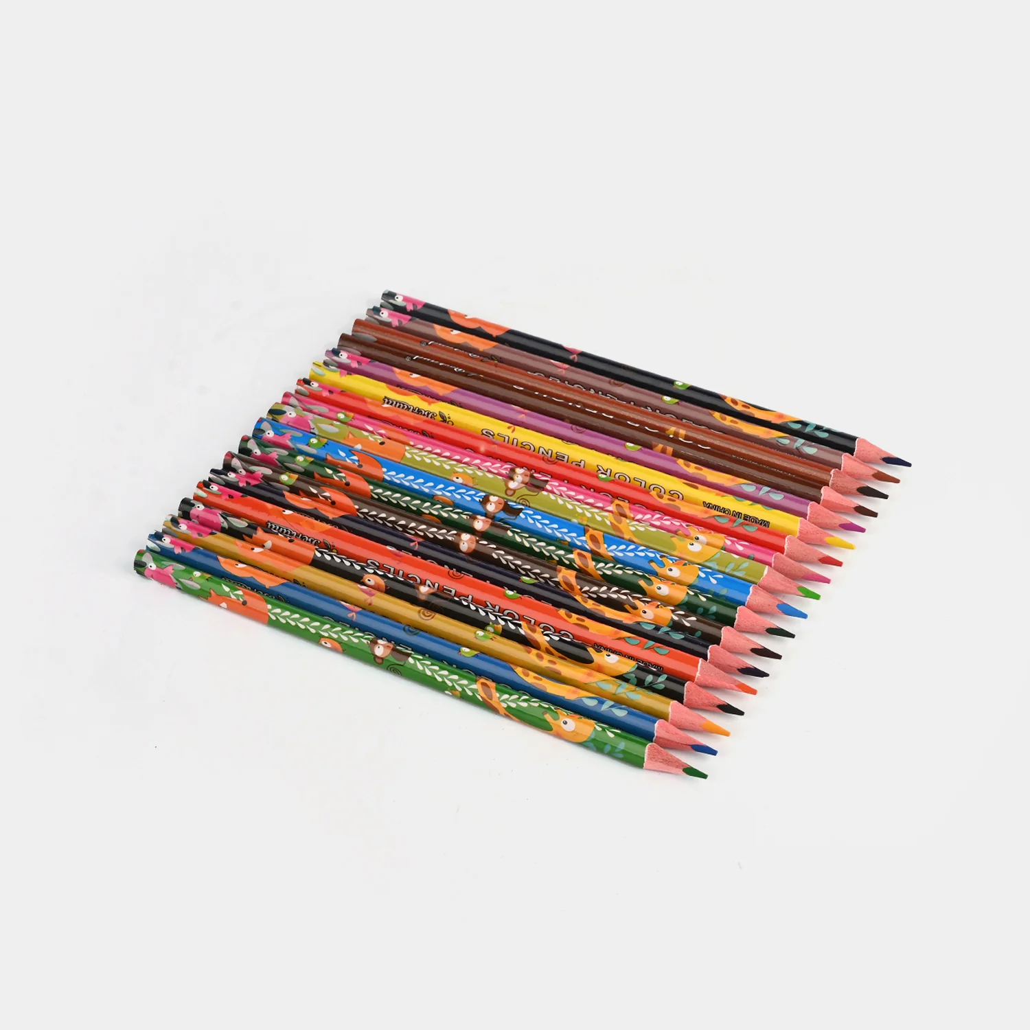 Vibrant Color Pencils | 18Pcs - Image 4