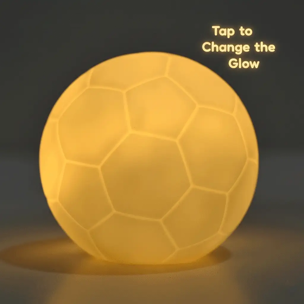 Soccer Lamp with Painting Set - Image 2