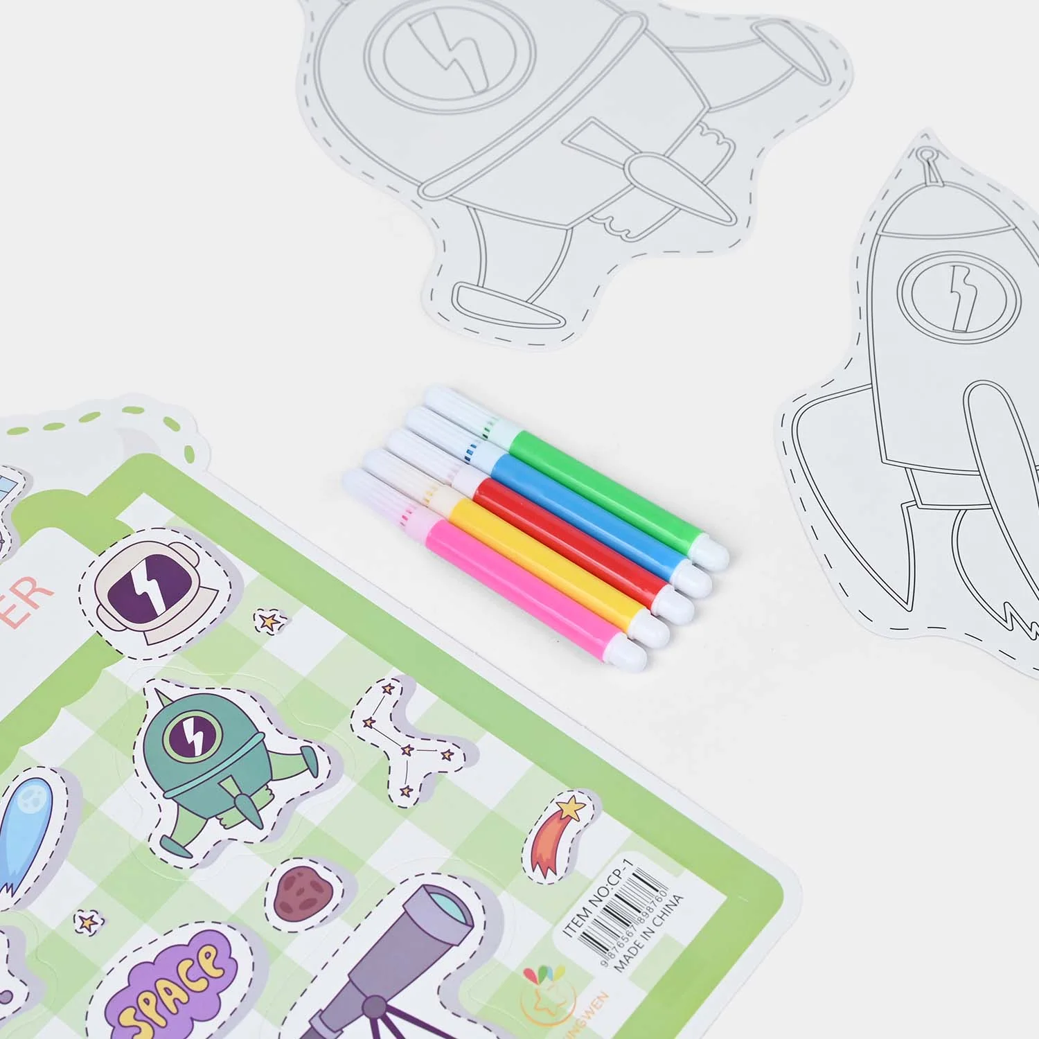 Space-Themed Art & Craft Set for Kids - Image 3