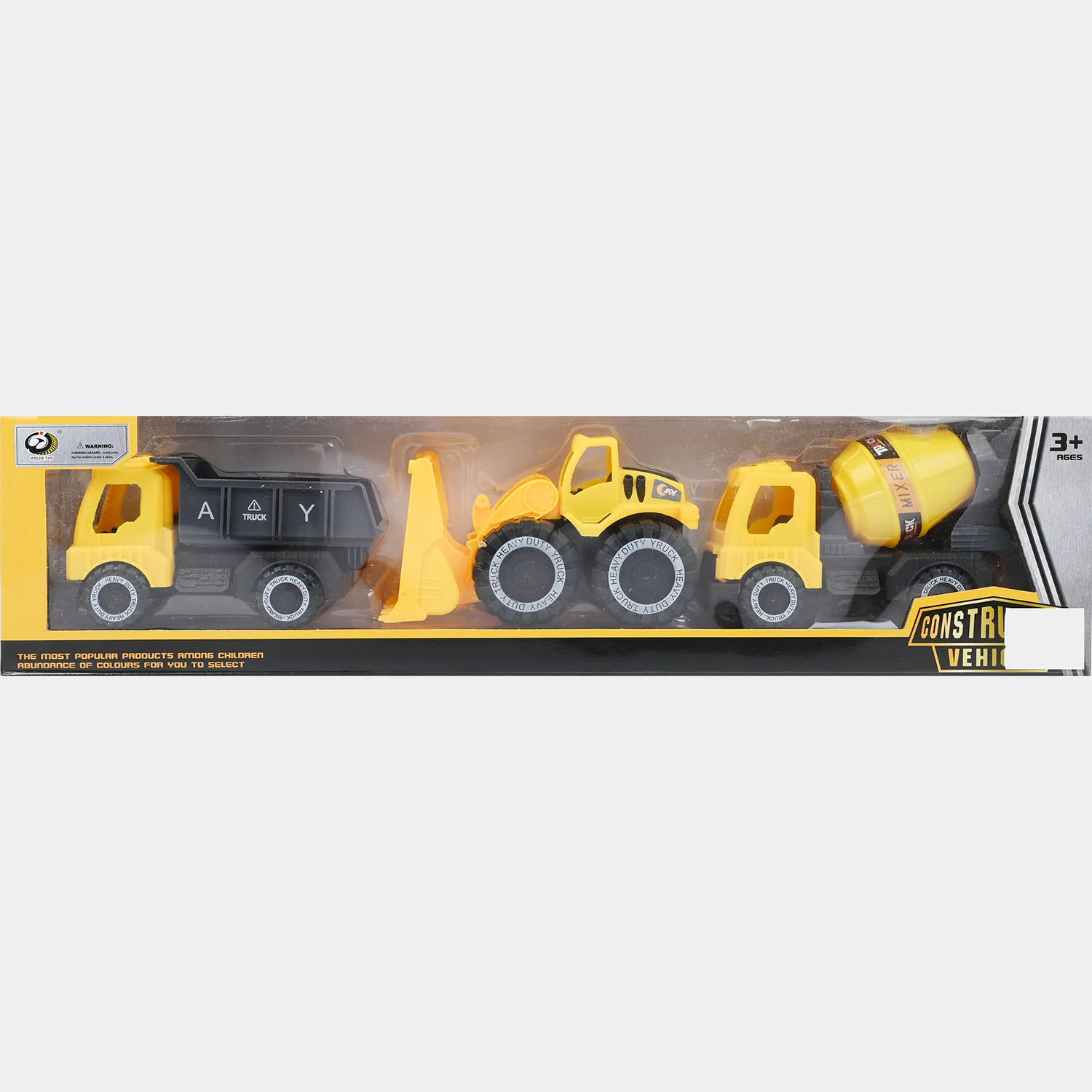 Construction Vehicle Play Set - Yellow - Image 5