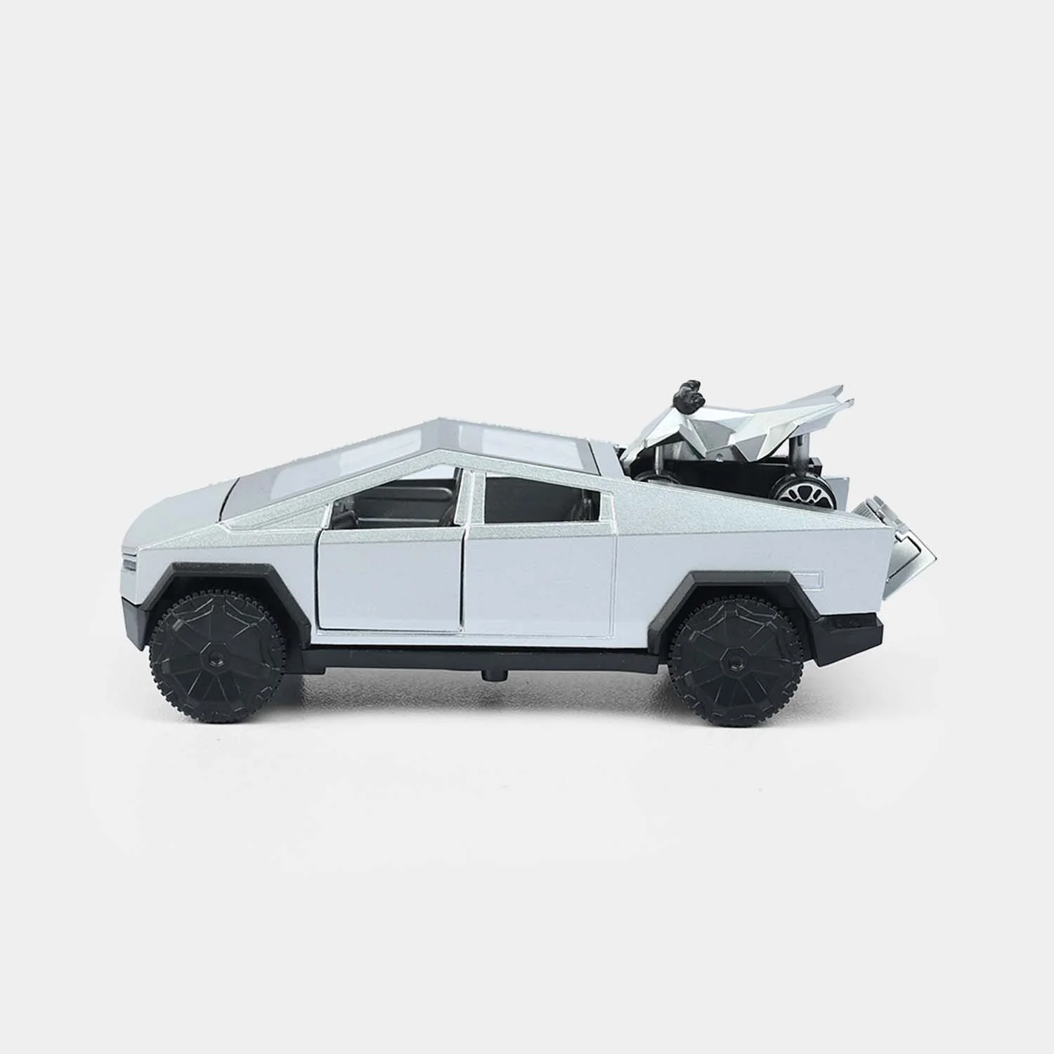 Model Toy Pull Back Pick-Up Vehicle with Sound and Light - Image 4