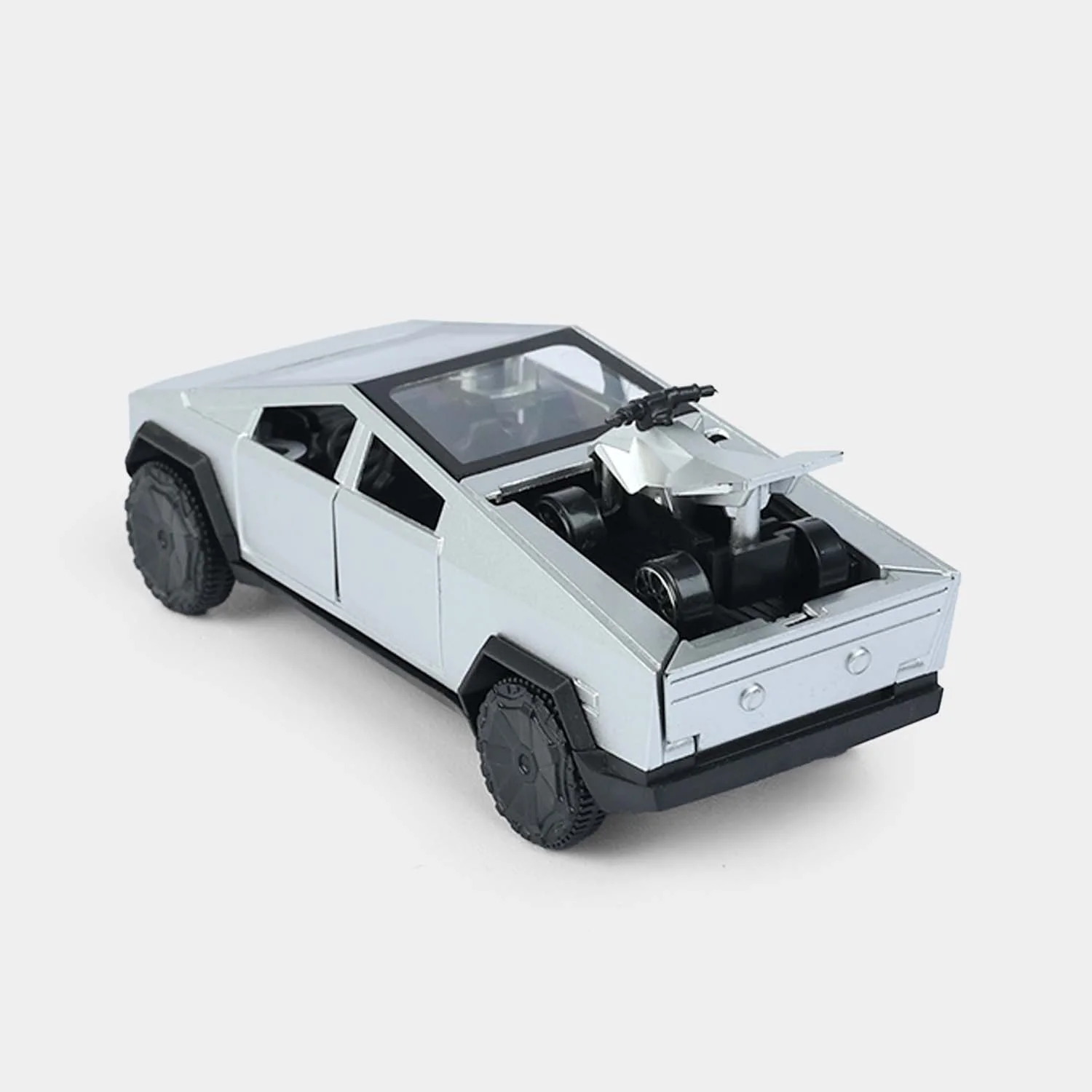 Model Toy Pull Back Pick-Up Vehicle with Sound and Light - Image 5