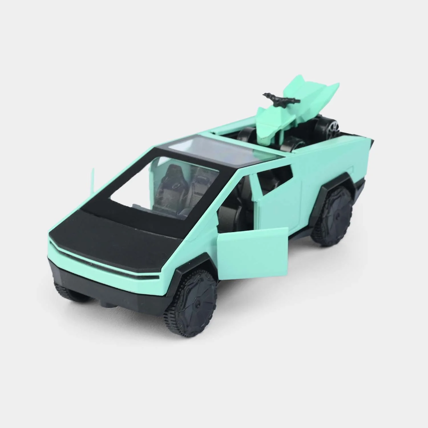 Model Toy Pull Back Pick-Up Vehicle with Sound and Light - Image 2
