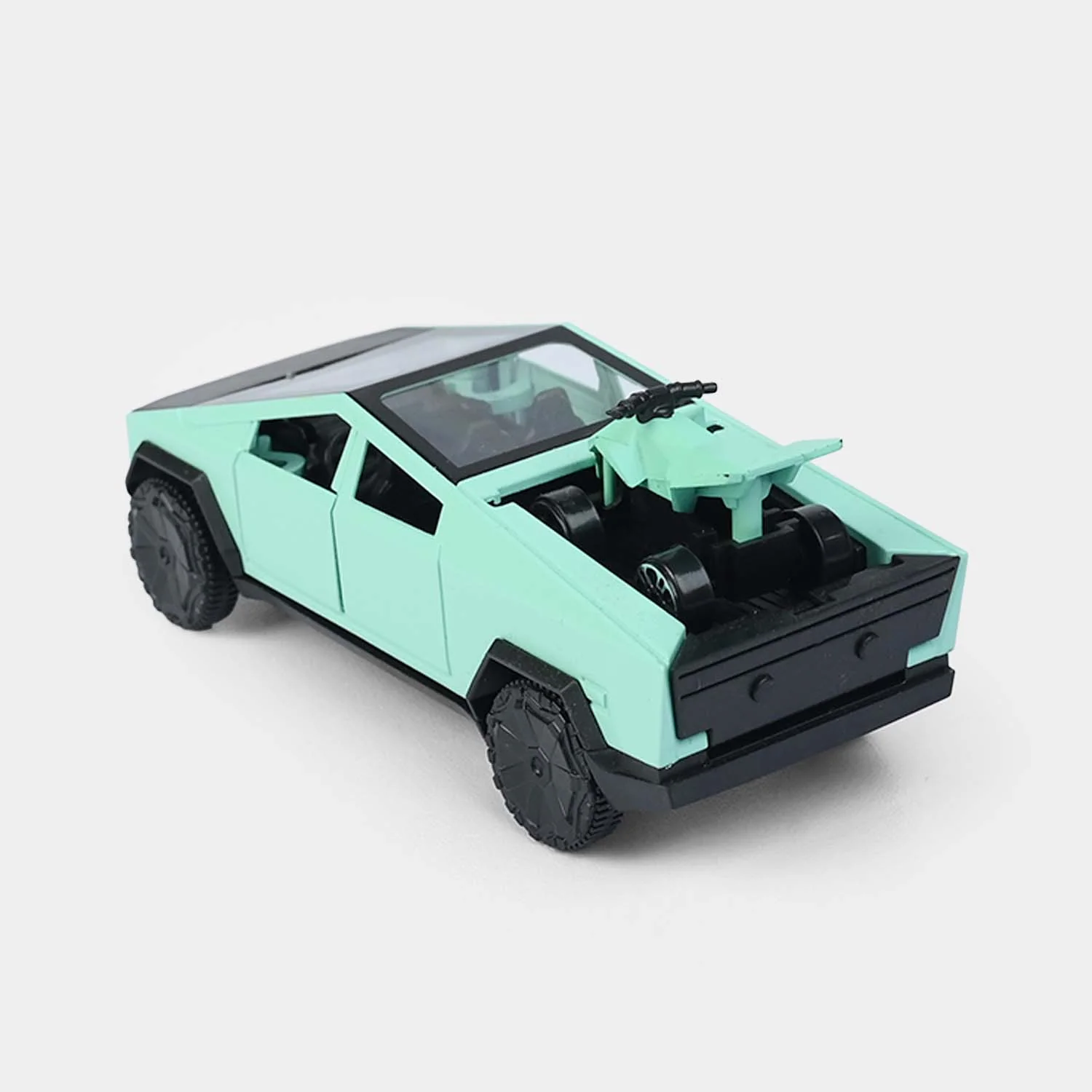 Model Toy Pull Back Pick-Up Vehicle with Sound and Light - Image 5