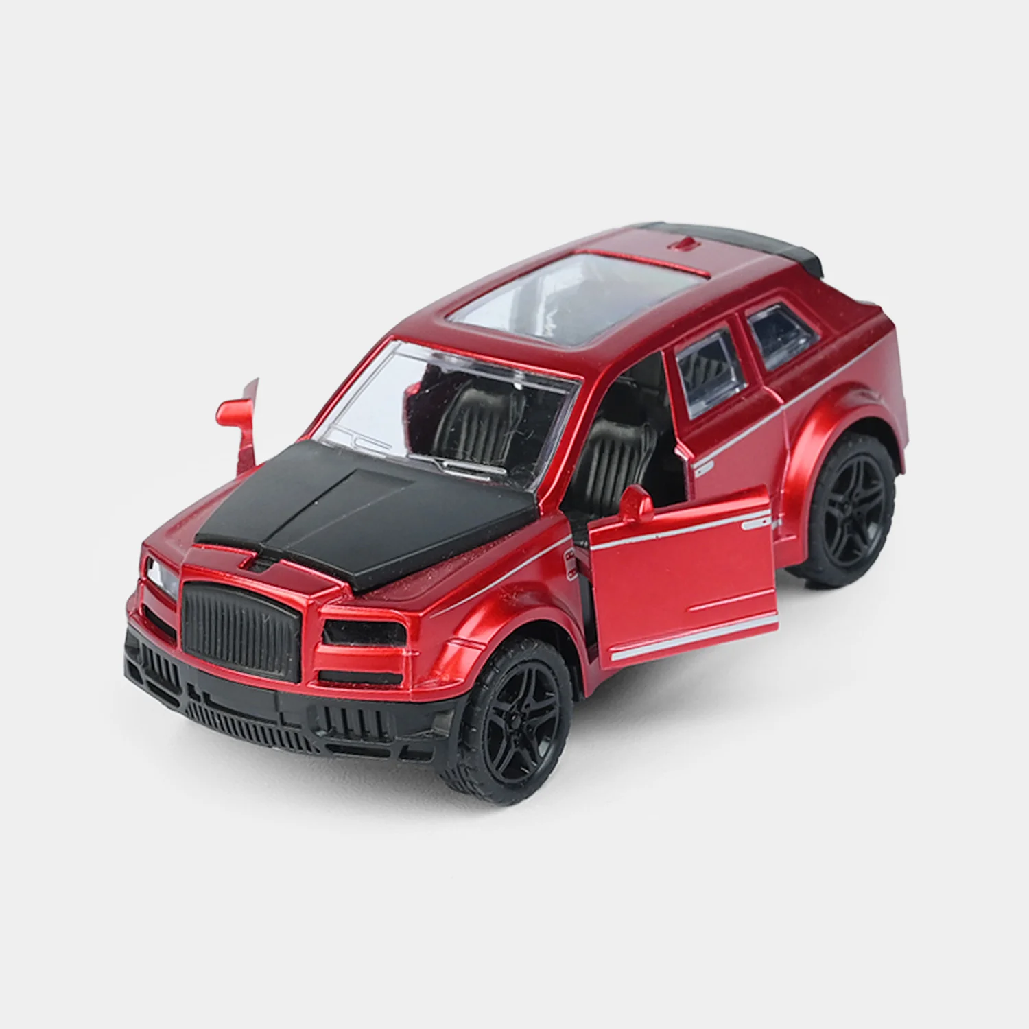 Model Toy Pull Back Pick-Up Vehicle with Sound and Light - Image 2