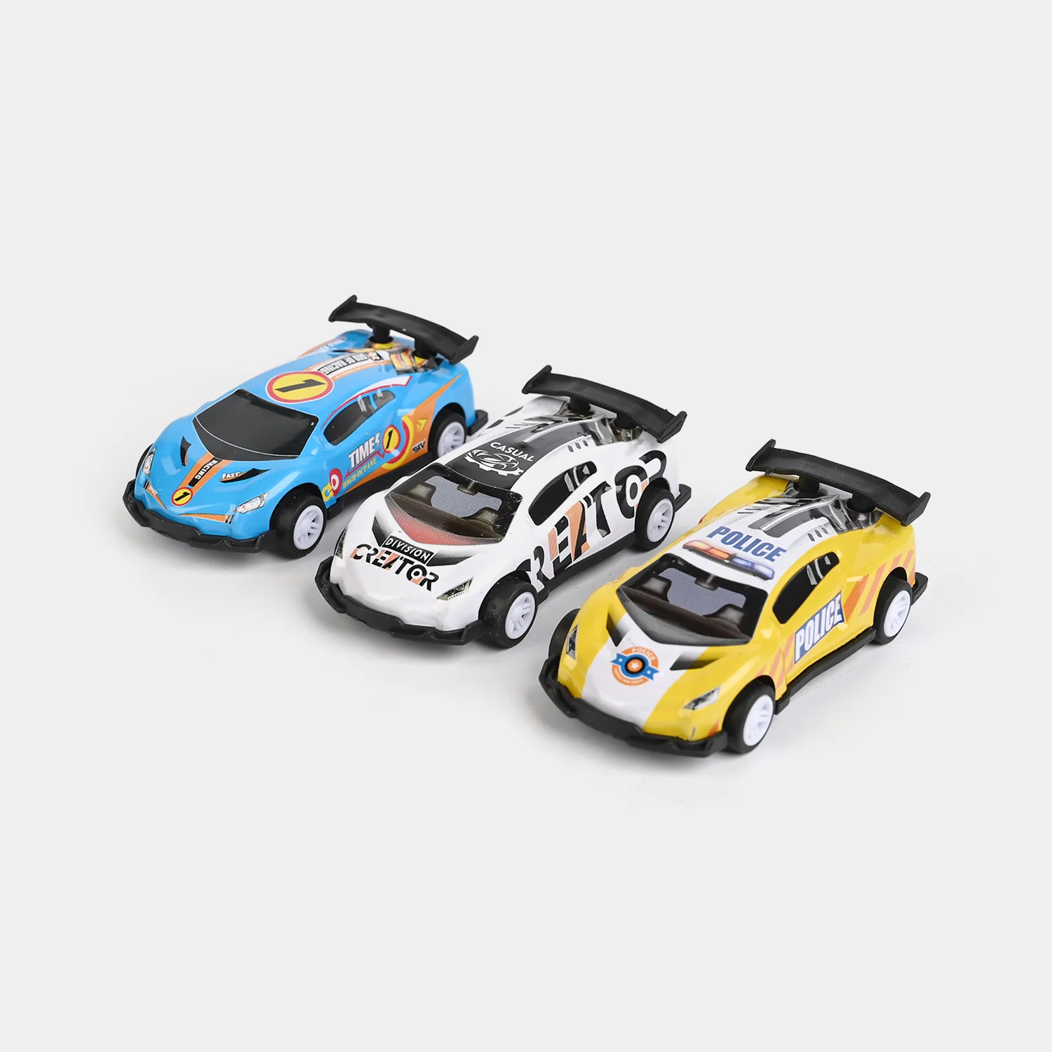 6-Piece Die-Cast Racing Car Set - Image 4