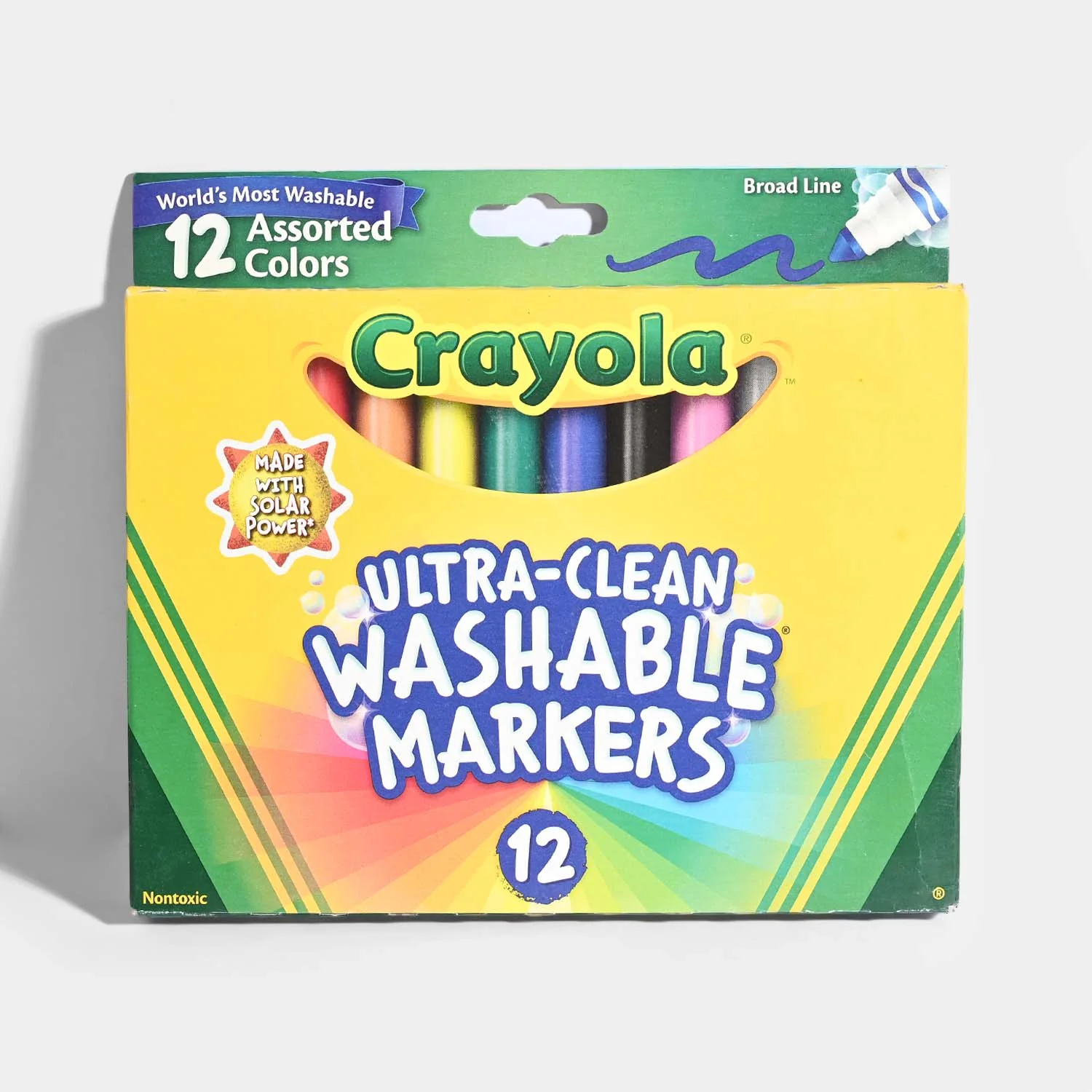 Crayola Ultra-Clean Washable Markers β 12 Assorted Colors - Image 3