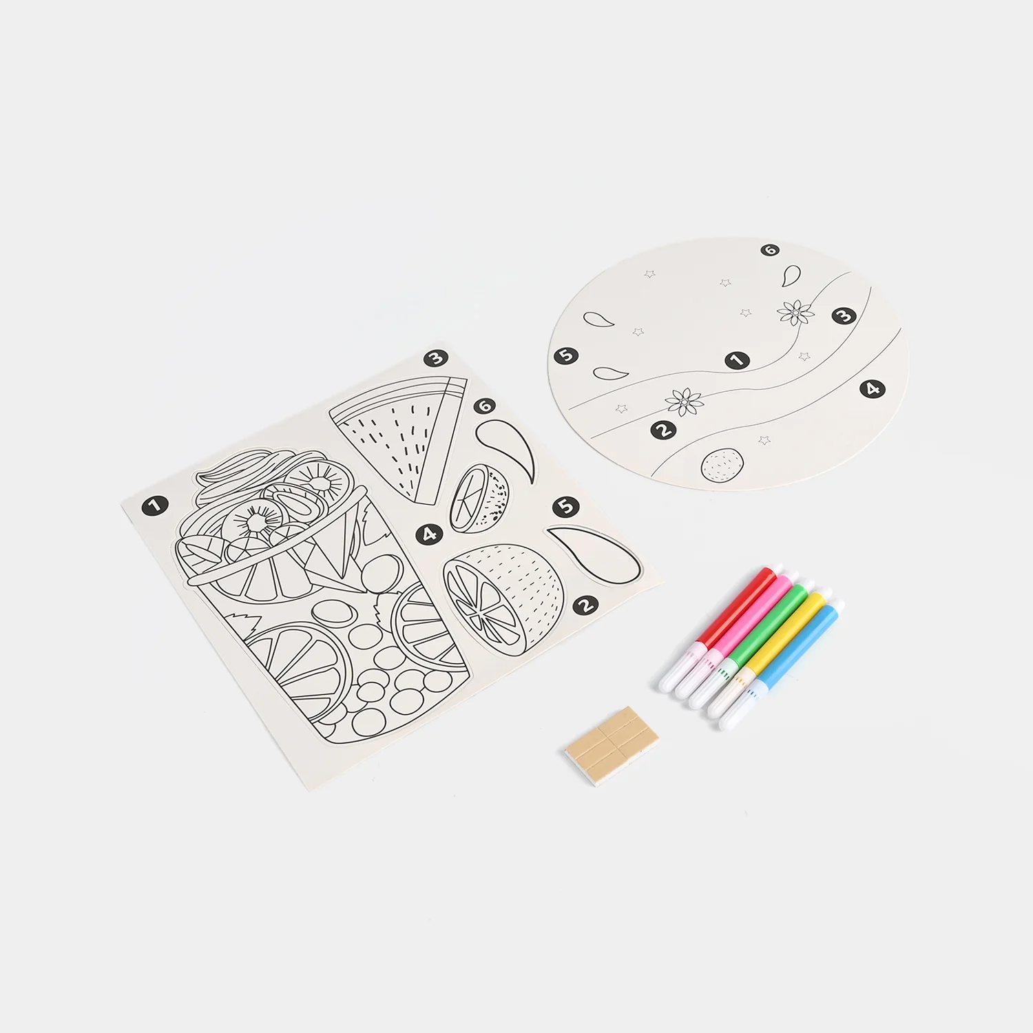 Creative Coloring Cards With Marker