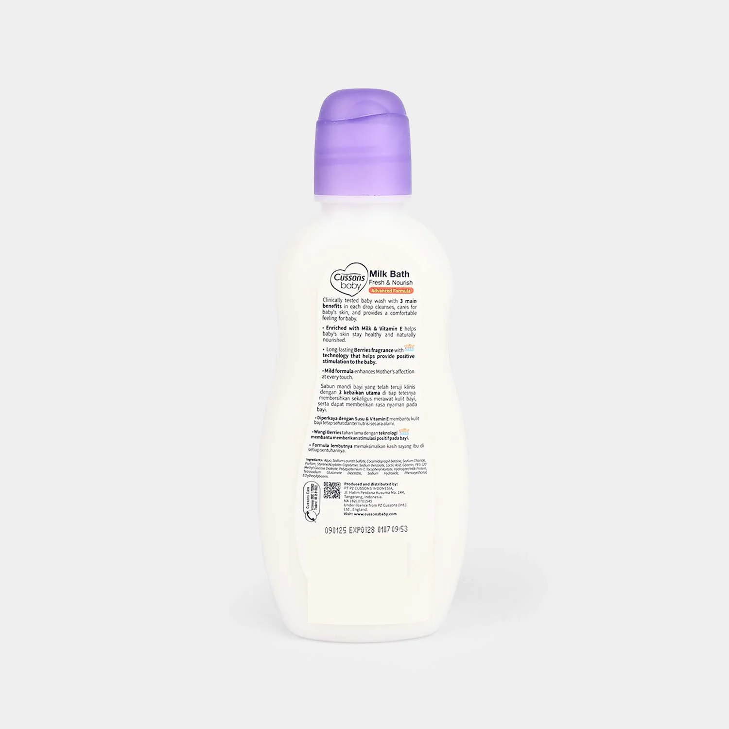 CUSSONS BABY MILK BATH FRESH & NOURISHING 200ml - Image 2