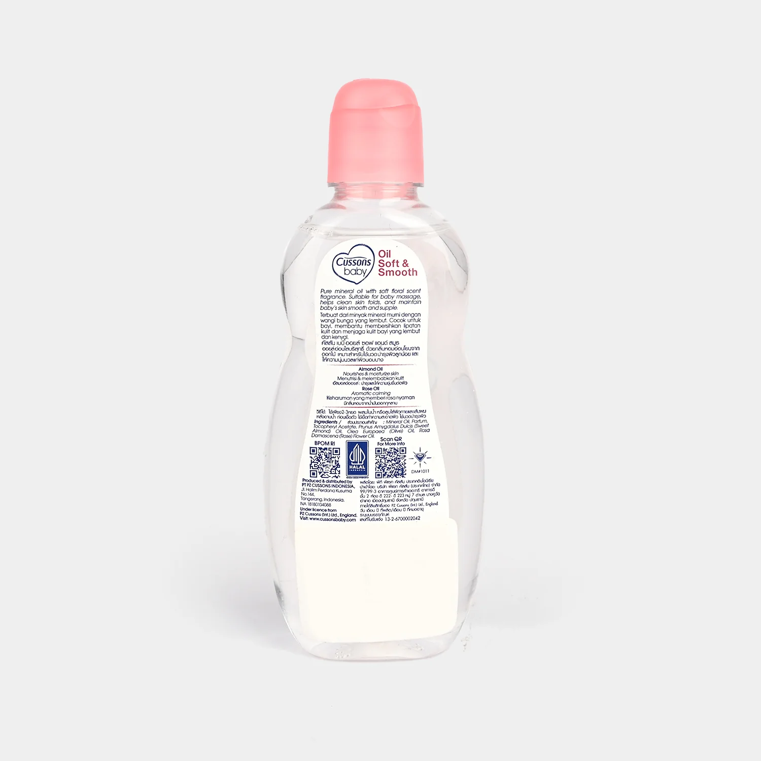 CUSSONS BABY OIL SOFT & SMOOTH 100ml - Image 2