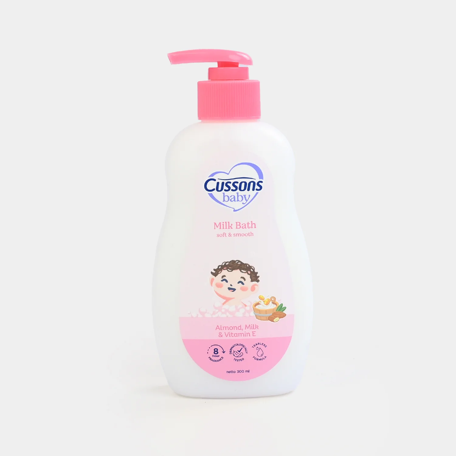 Cussons Baby Milk Bath (Soft & Smooth) 300ml