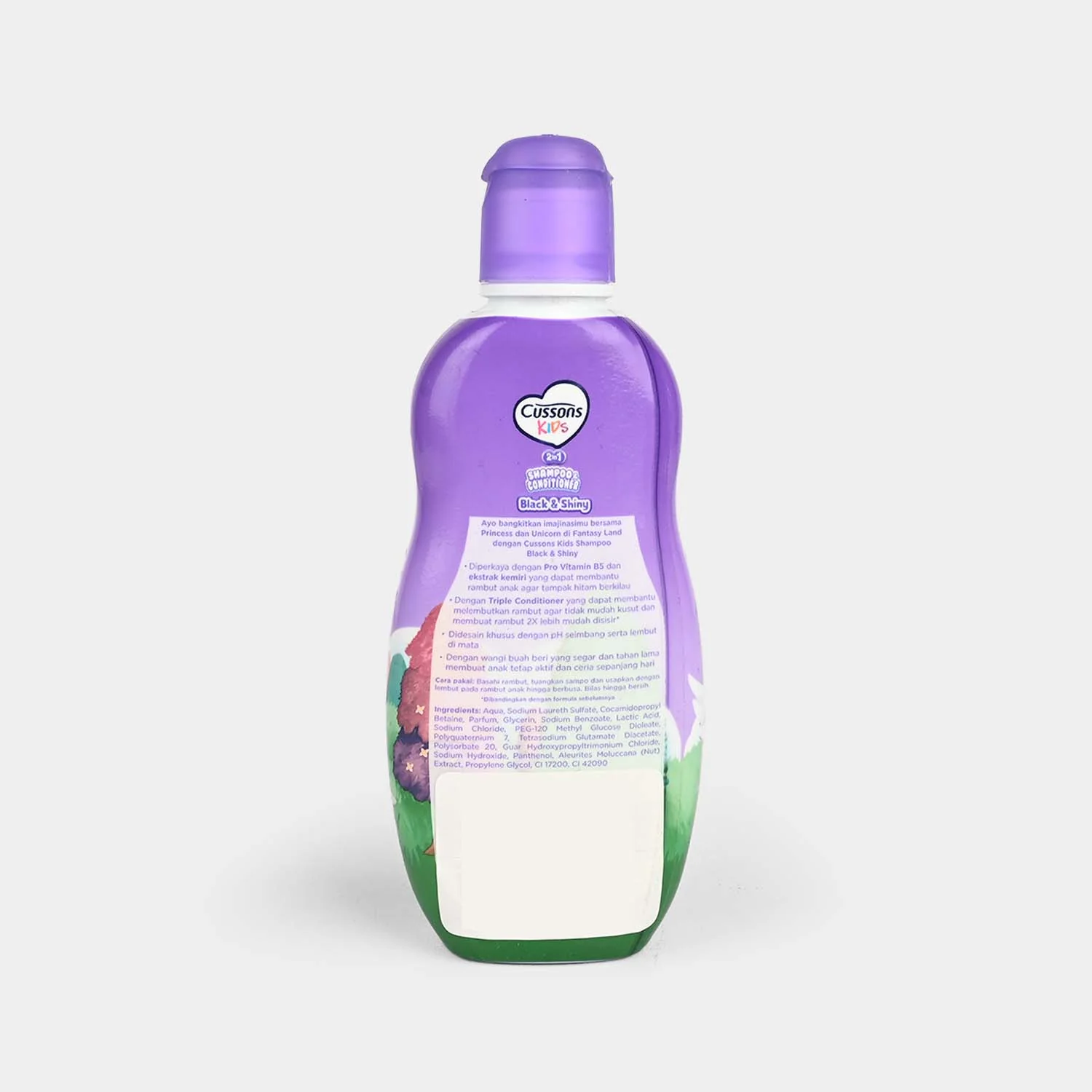 KIDS 2IN1 SHAMPOO BLACK & SHINY 90ml - Image 2