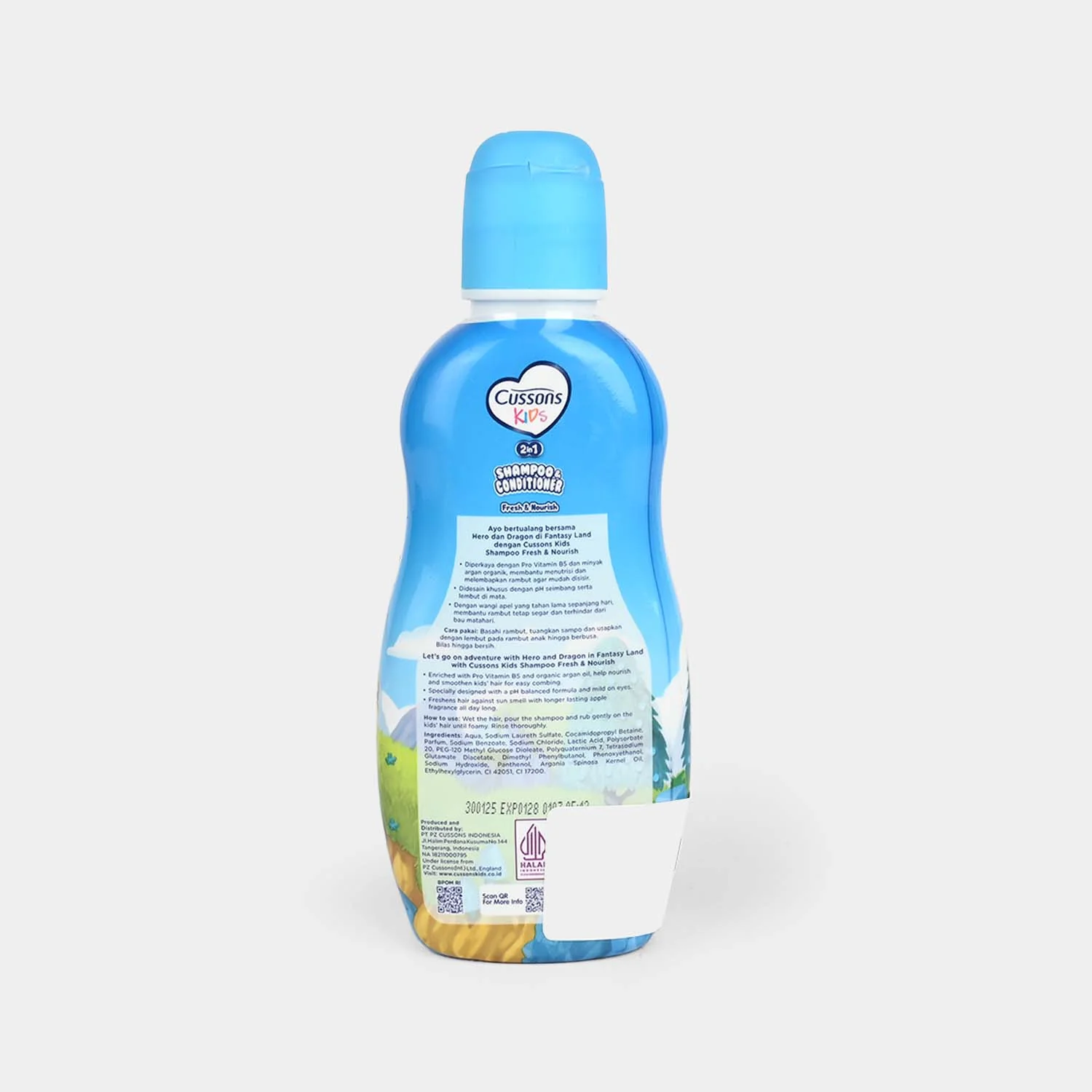 KIDS 2IN1 SHAMPOO FRESH & NOURISHING 180ml - Image 2