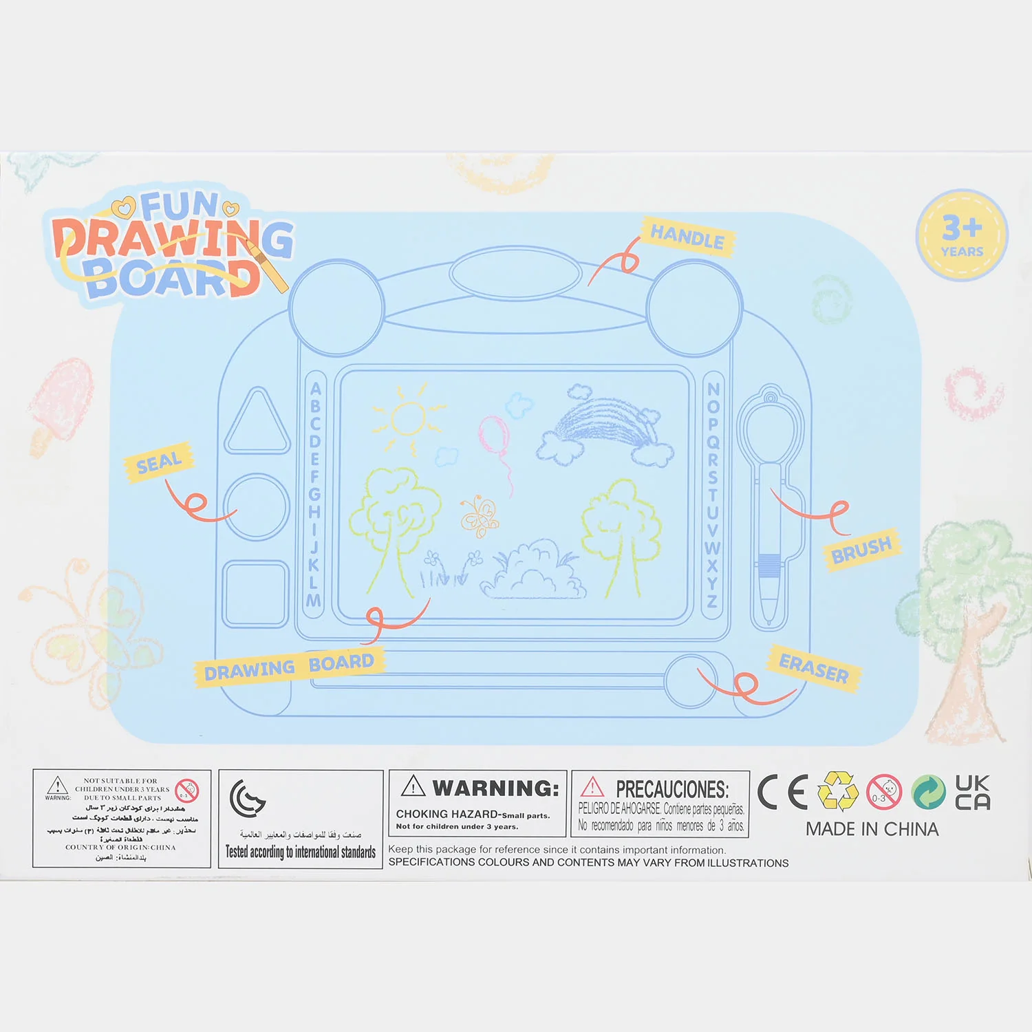 Cute Kitty Magnetic Drawing Board – Pink - Image 5
