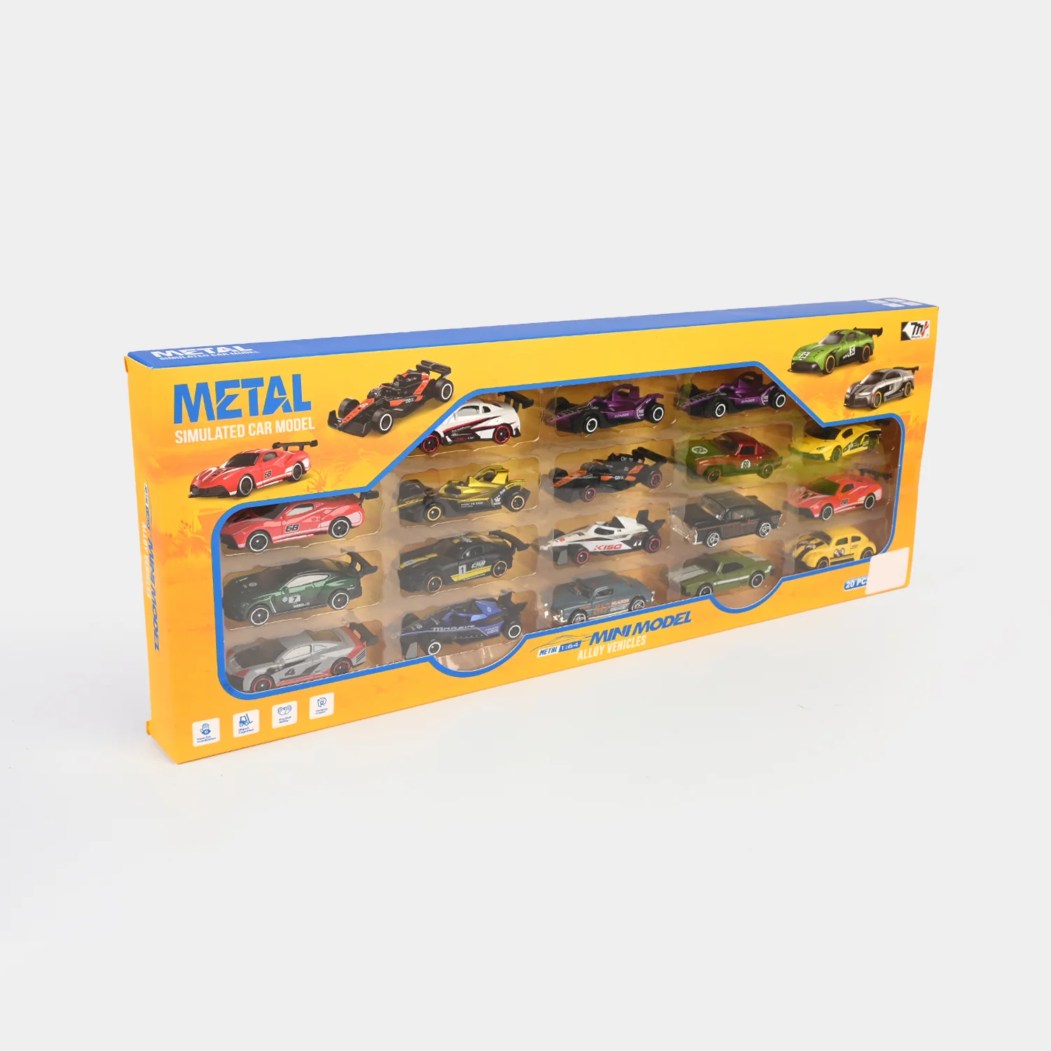 Die-Cast Model Cars Set | 20PCs - Image 3