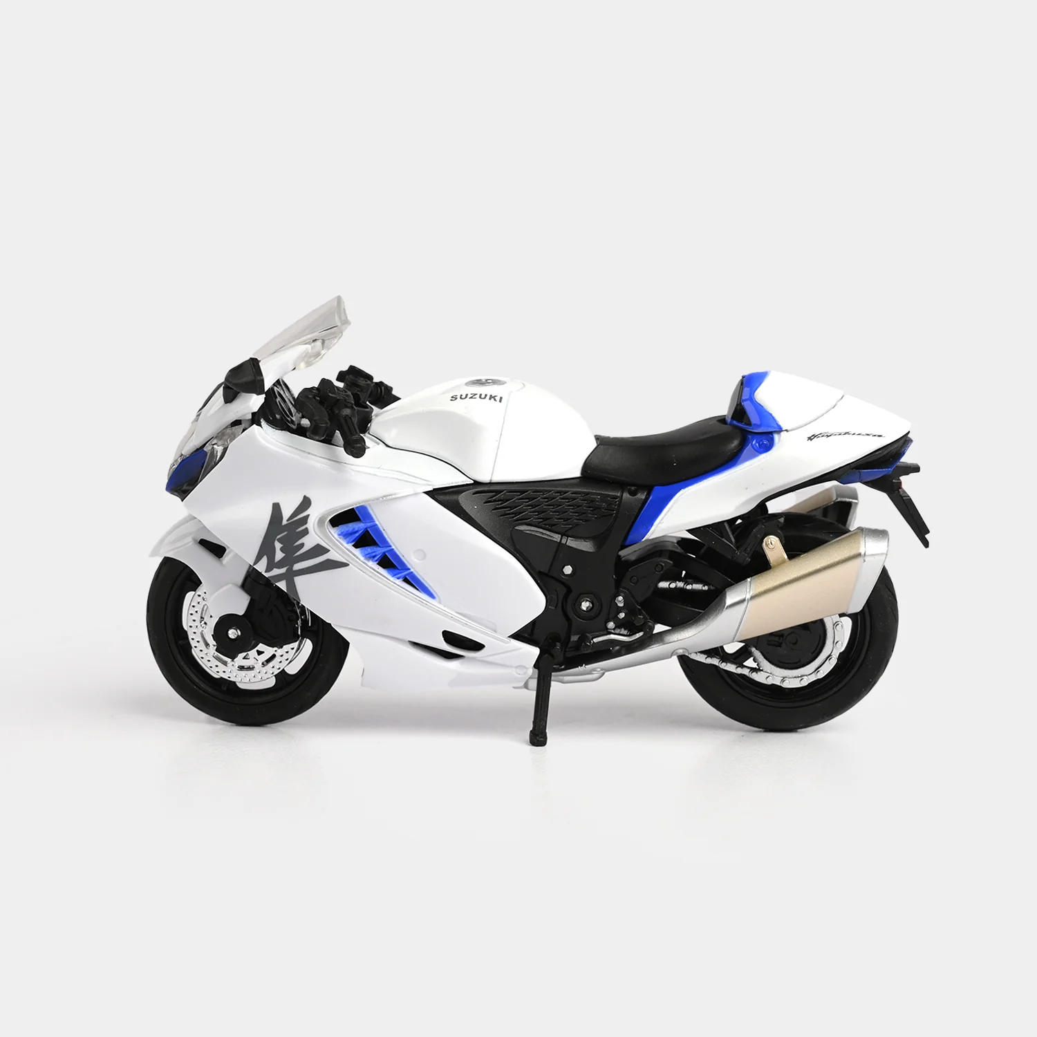 High-Detail Simulation Die-Cast Model Motorcycle Toy - Image 4