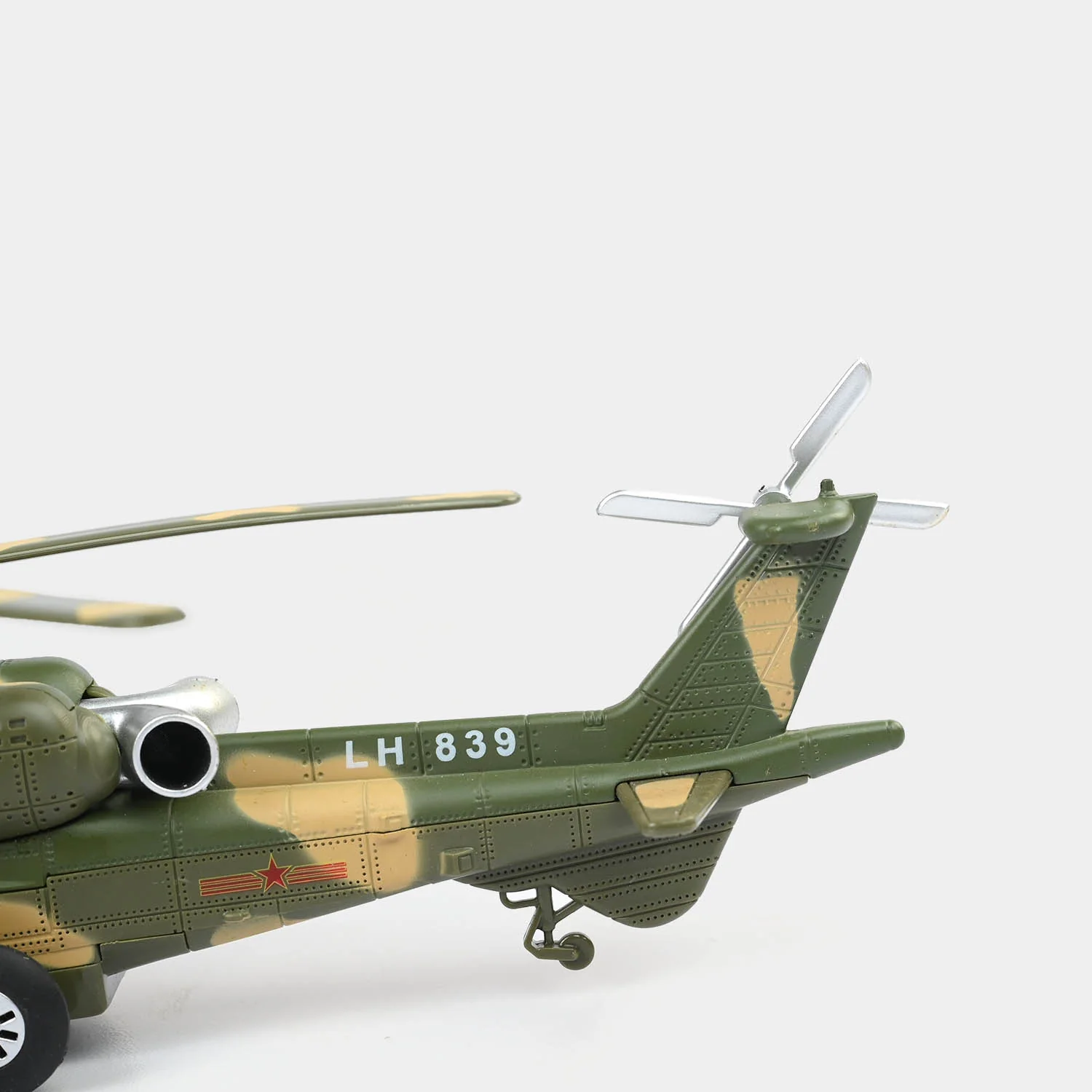 Die-Cast Military Helicopter Toy for Kids - Image 5