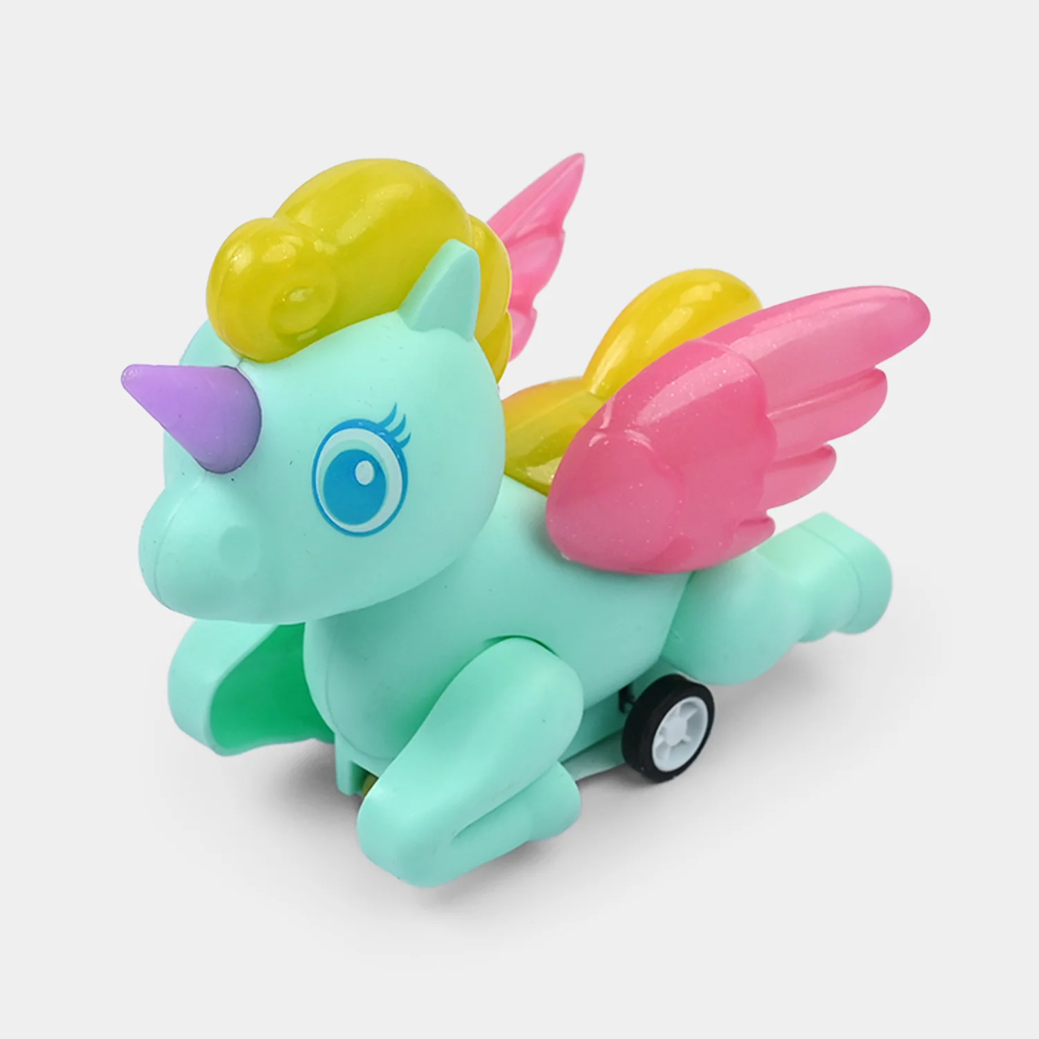 Cute Pull-Back Dinky Toy with Light