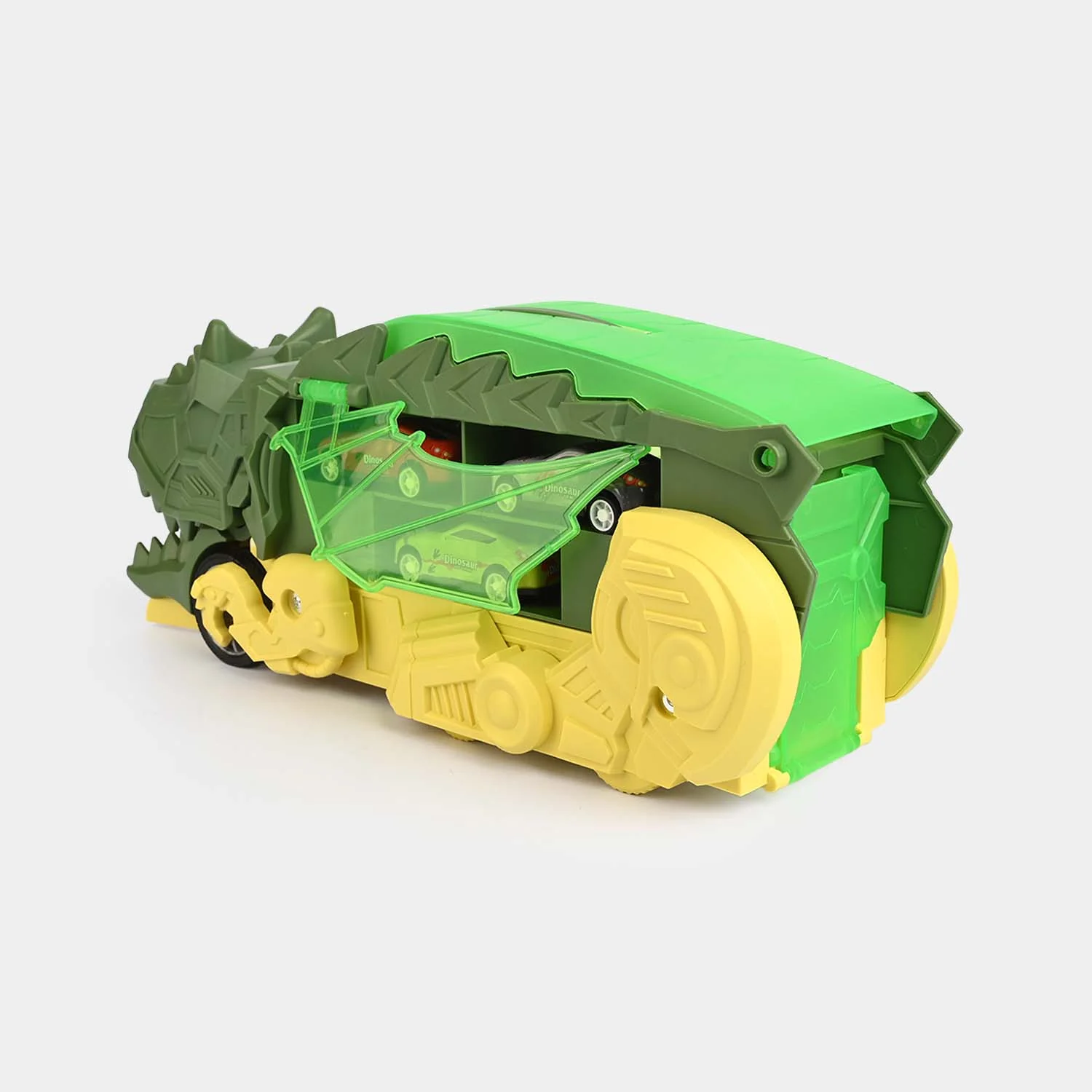 2-in-1 Transforming Dinosaur Transporter and Racing Track - Image 7