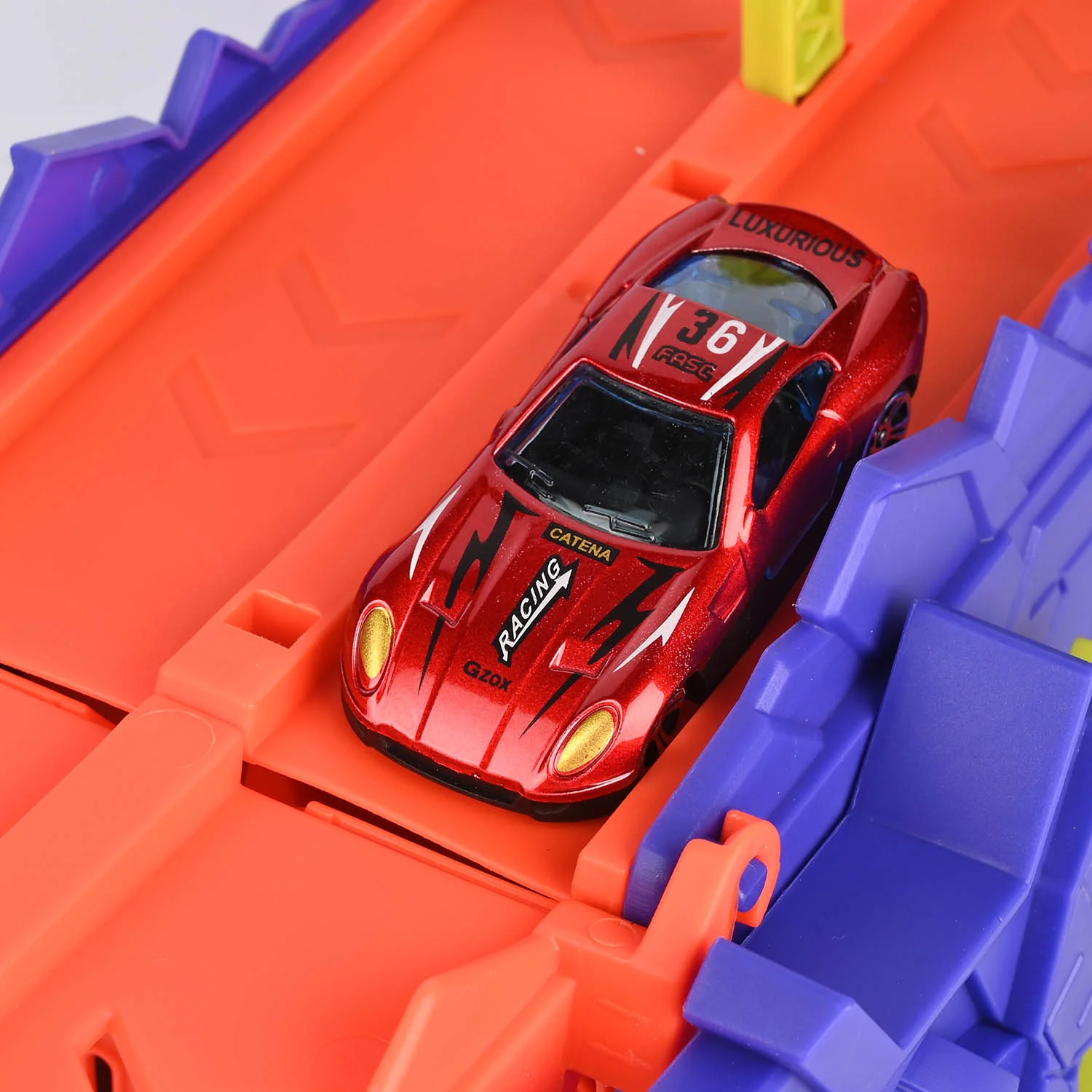 Triceratops Deformation Dino Track with Alloy Cars - Image 2