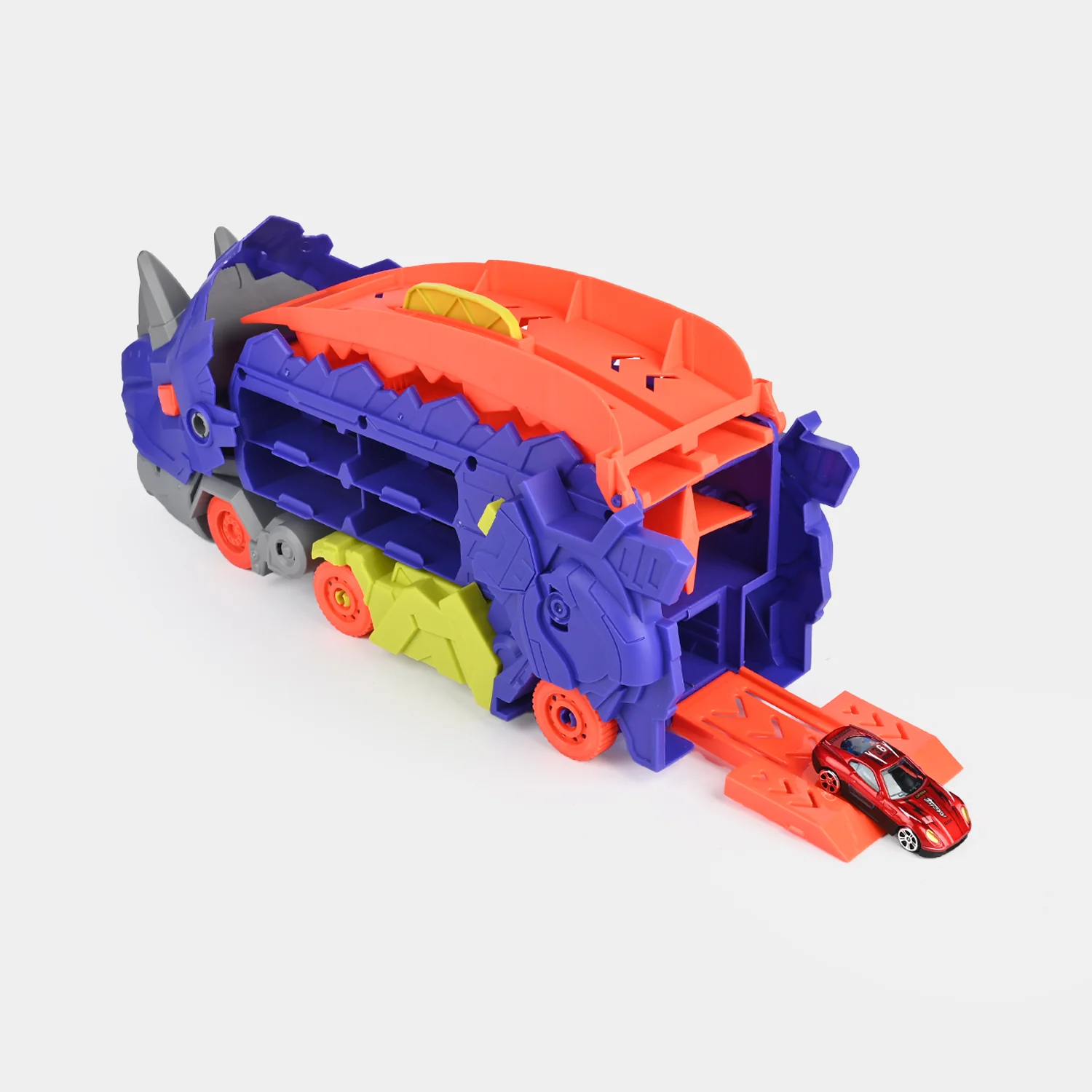 Triceratops Deformation Dino Track with Alloy Cars - Image 6
