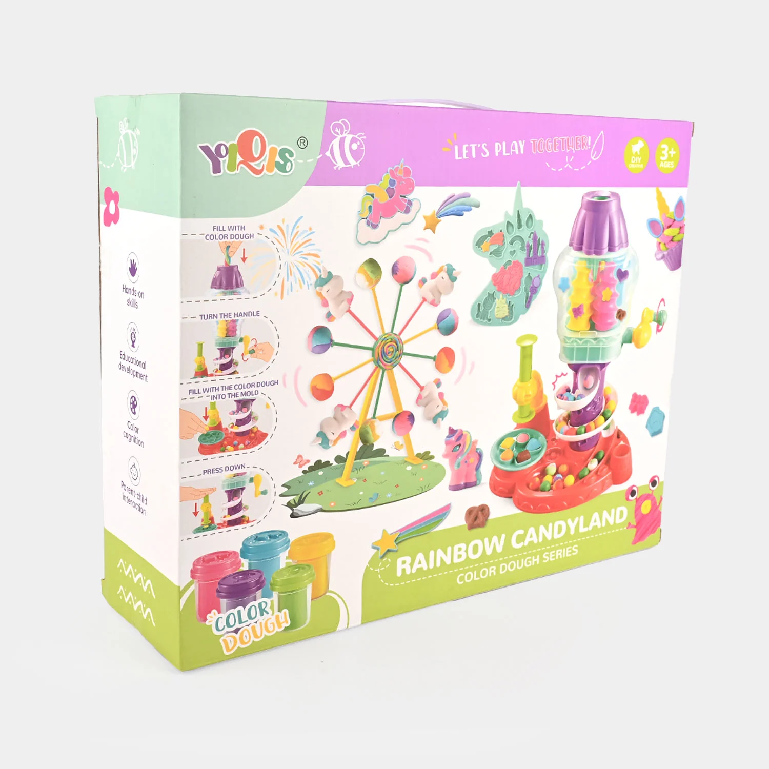 Color Dough Play Set For Kids