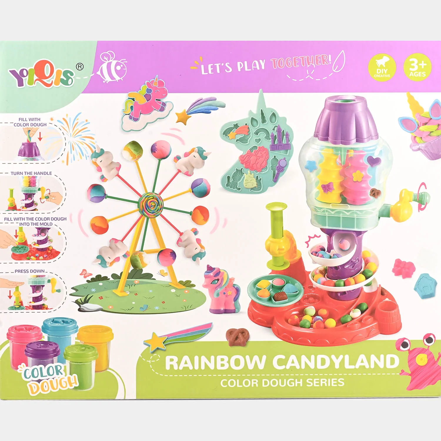 Color Dough Play Set For Kids - Image 3