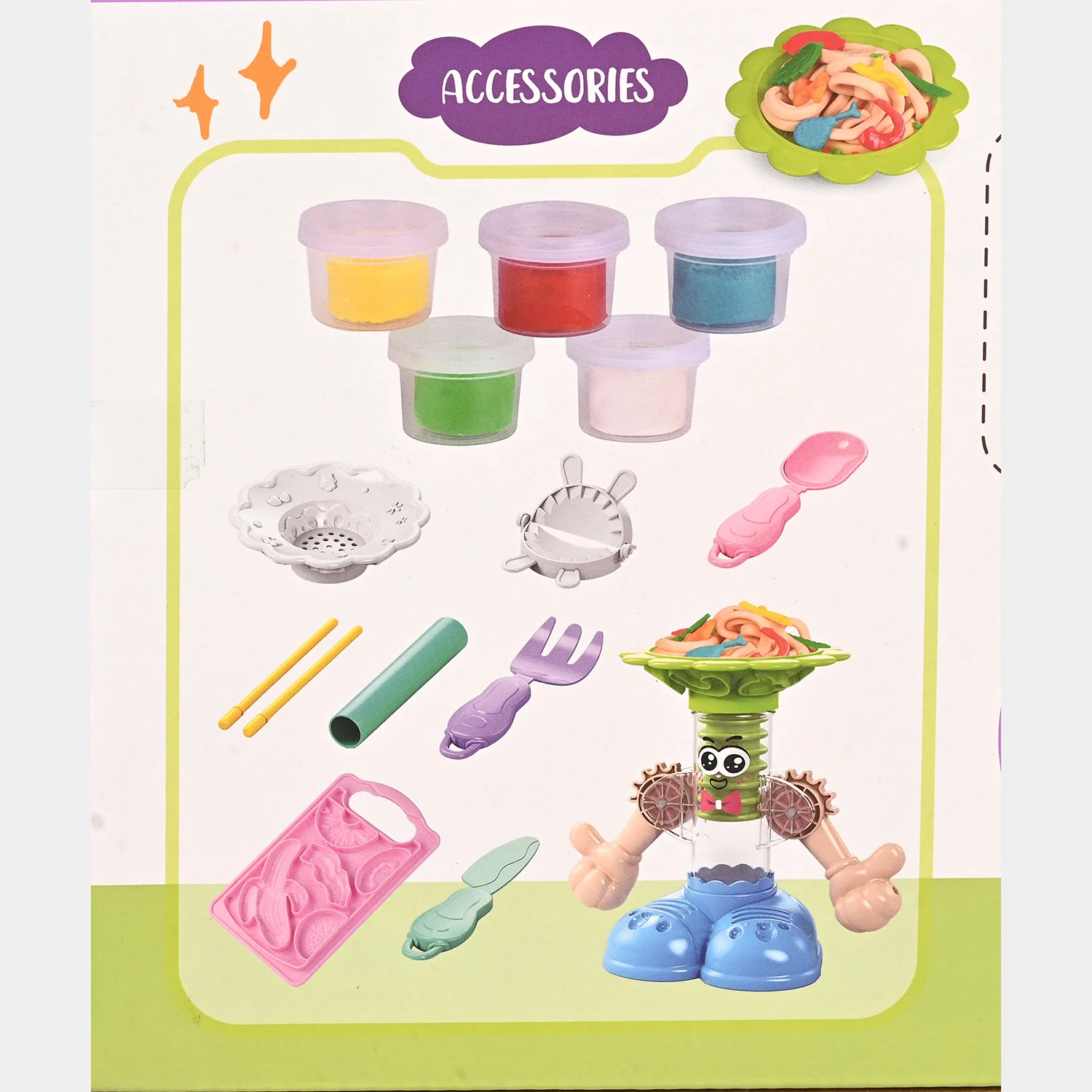 Color Dough Play Set For Kids - Image 4
